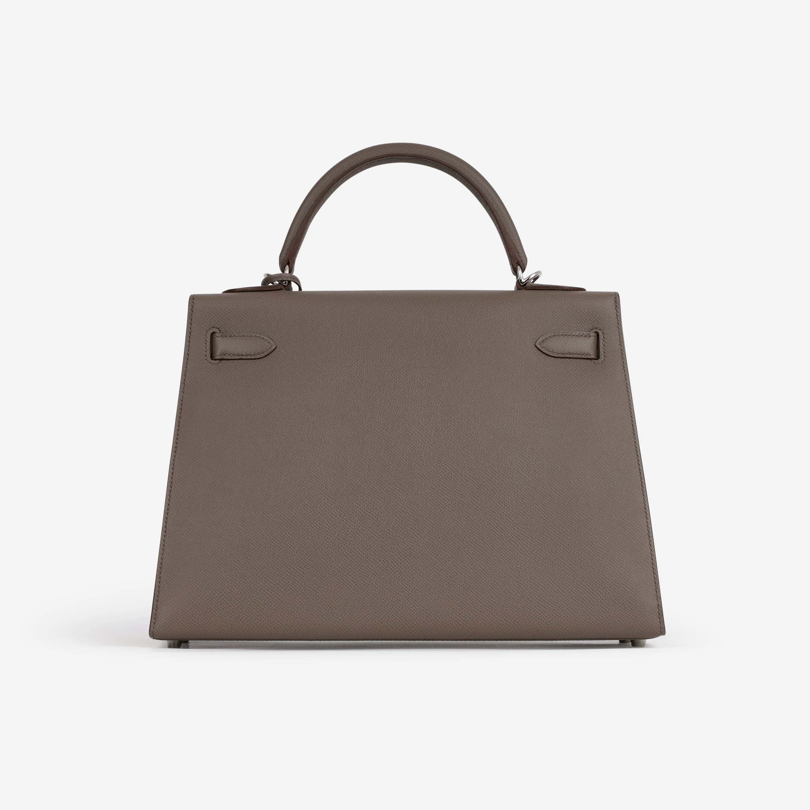 Hermès Kelly 32 - Gris Etain Epsom | Palladium Hardware - Image 5