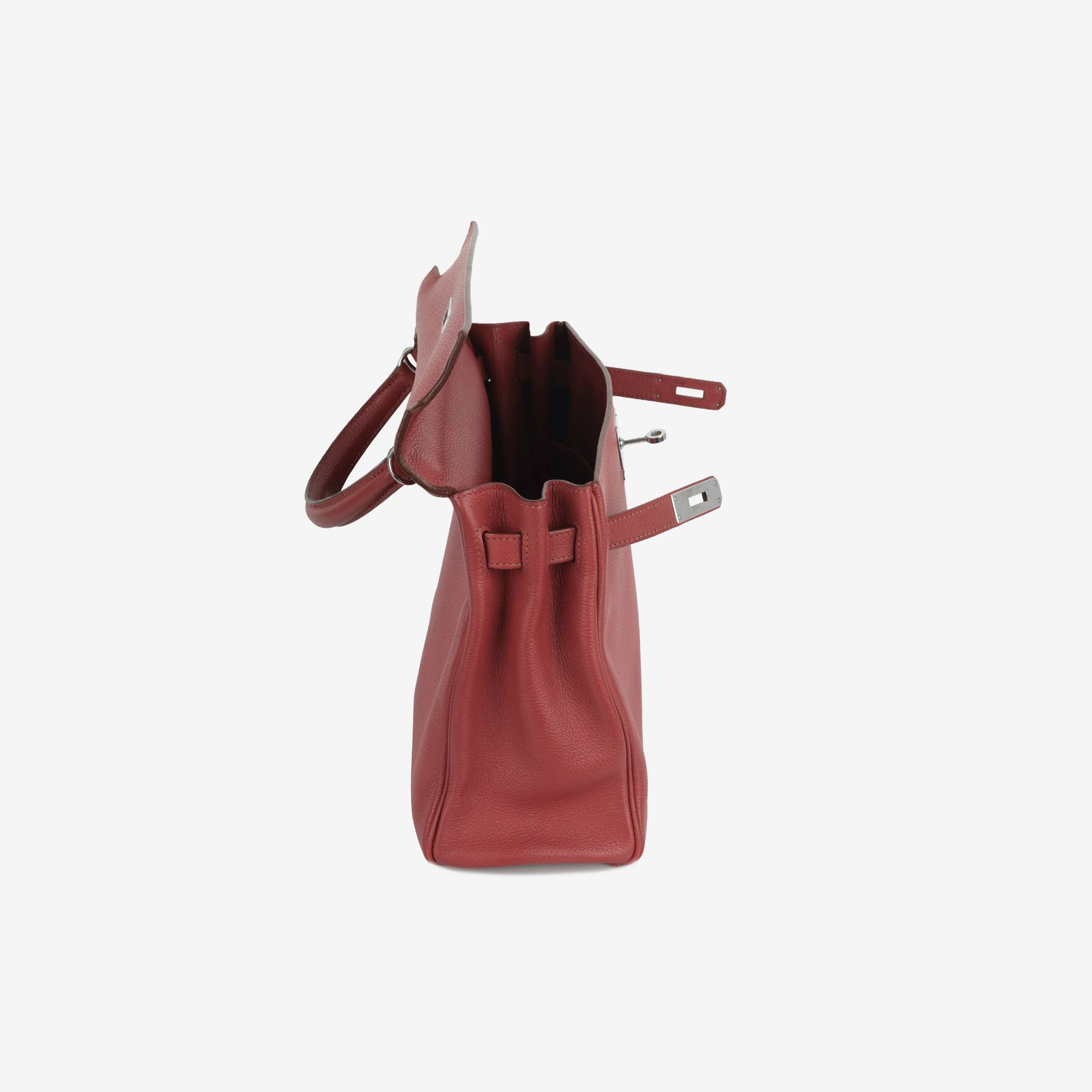 Hermès Kelly 32 - Rouge Garance Vache Liegee | Palladium Hardware - Image 9