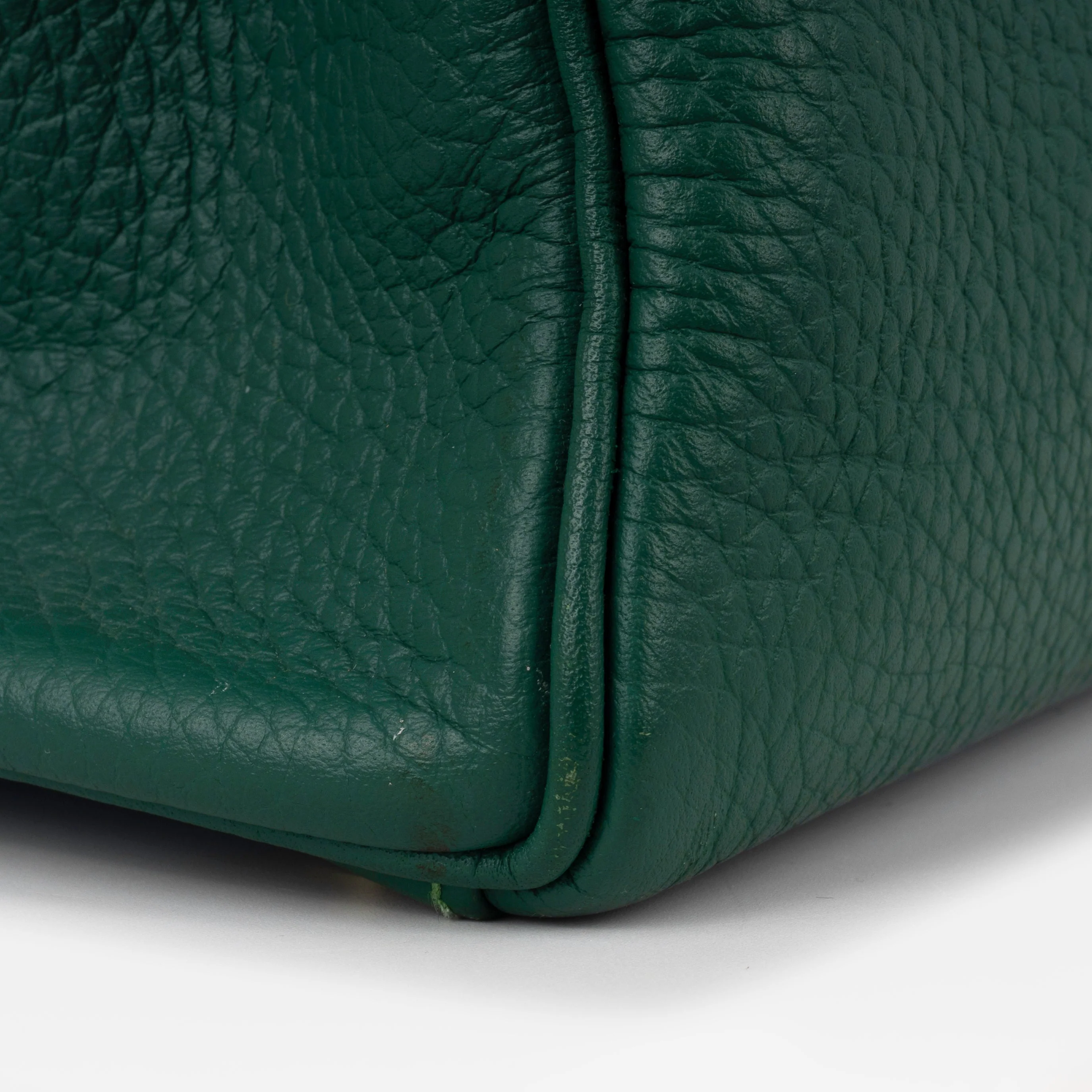 Hermès Kelly 35 - Malachite Clemence | Gold Hardware - Image 12