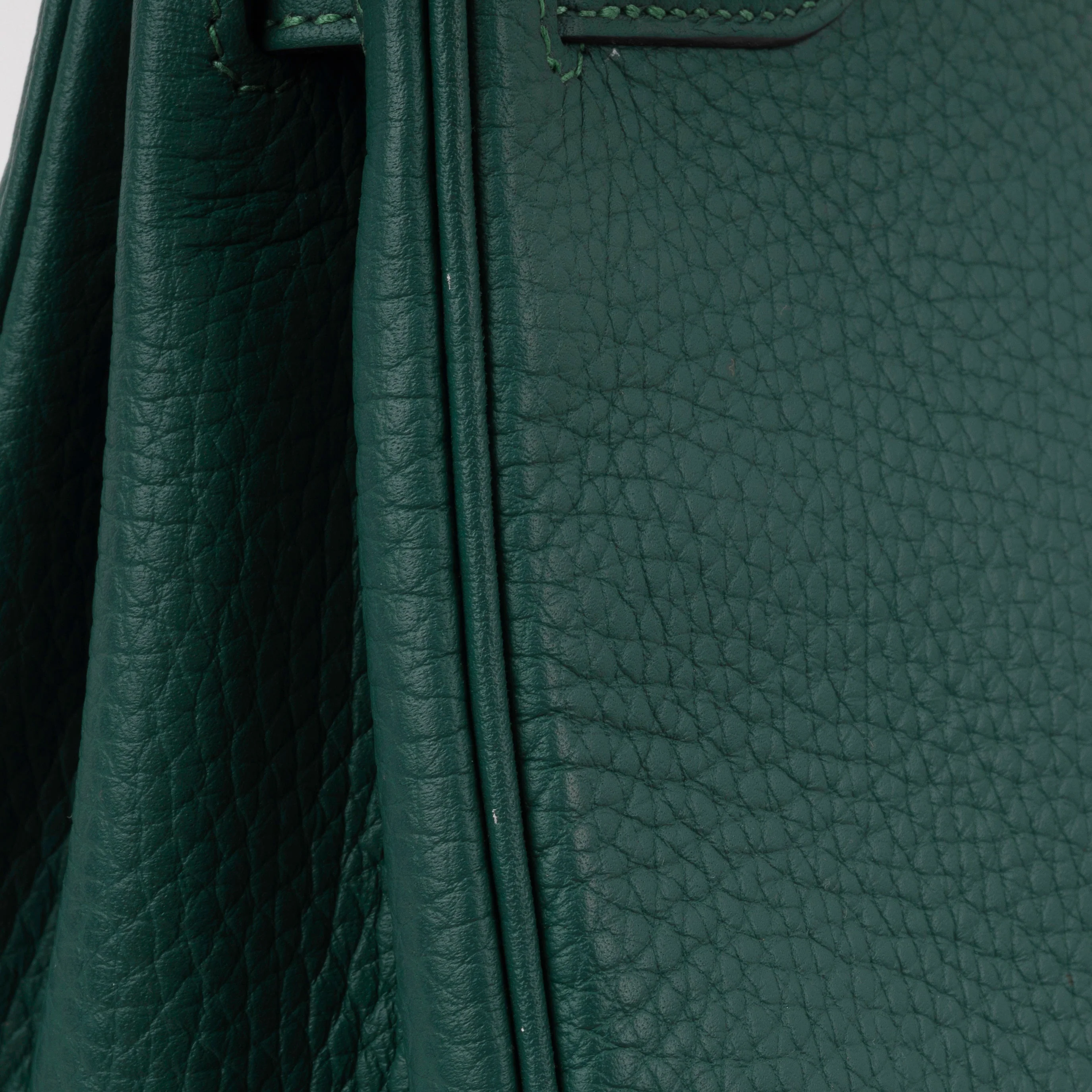 Hermès Kelly 35 - Malachite Clemence | Gold Hardware - Image 5