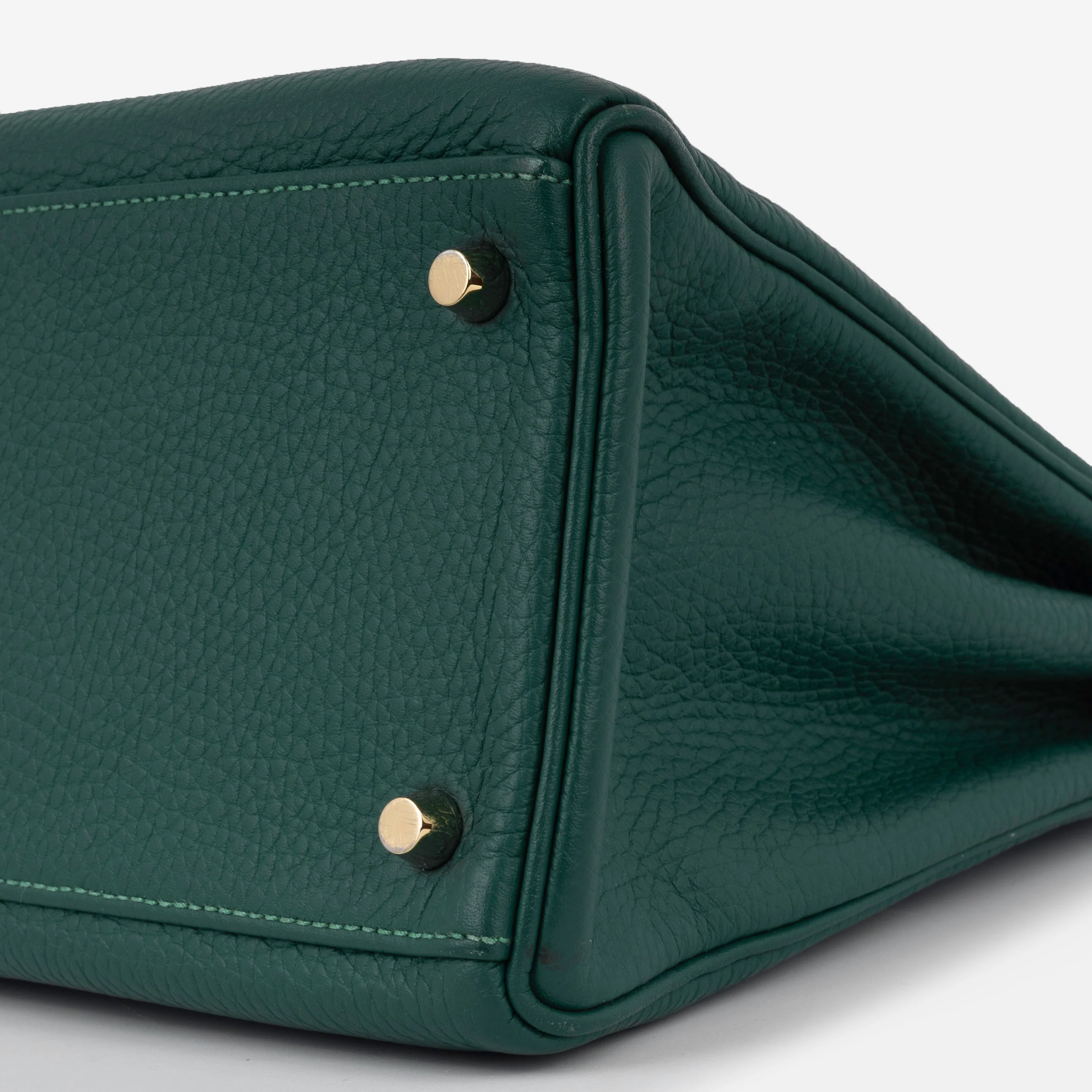 Hermès Kelly 35 - Malachite Clemence | Gold Hardware - Image 8