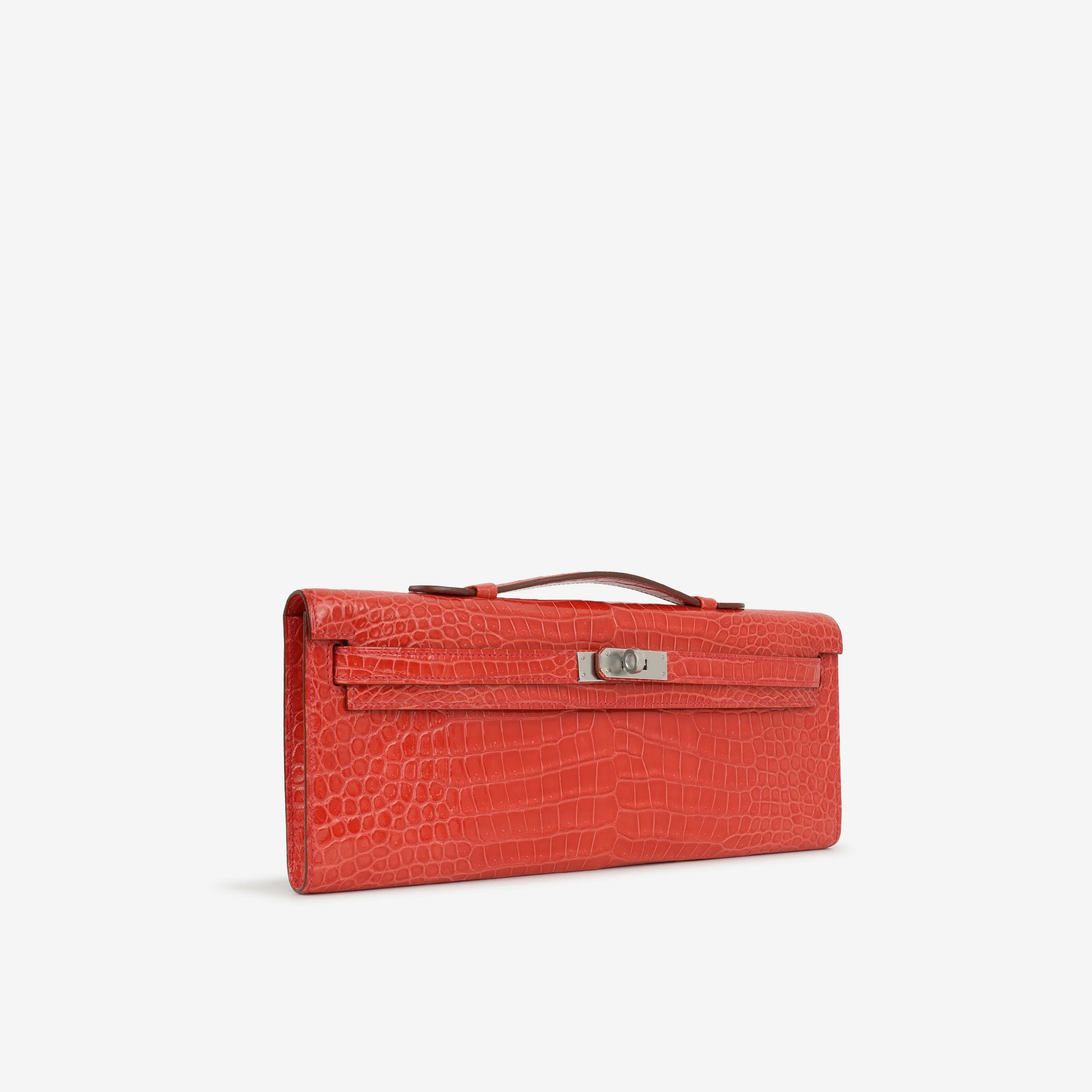 Hermès Kelly Cut - Bougainvillier Crocodile - Image 2