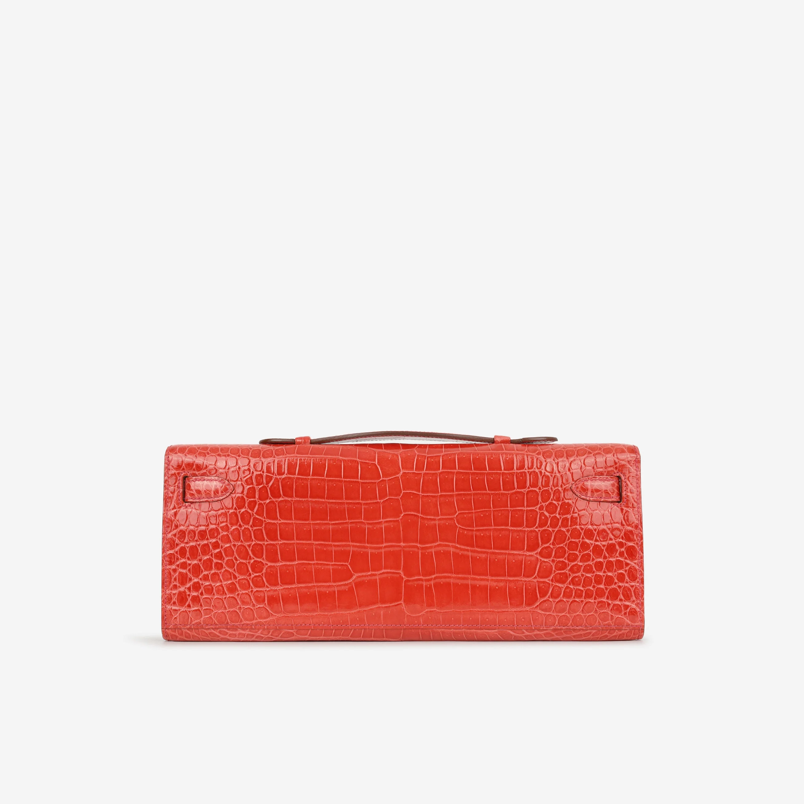 Hermès Kelly Cut - Bougainvillier Crocodile - Image 3