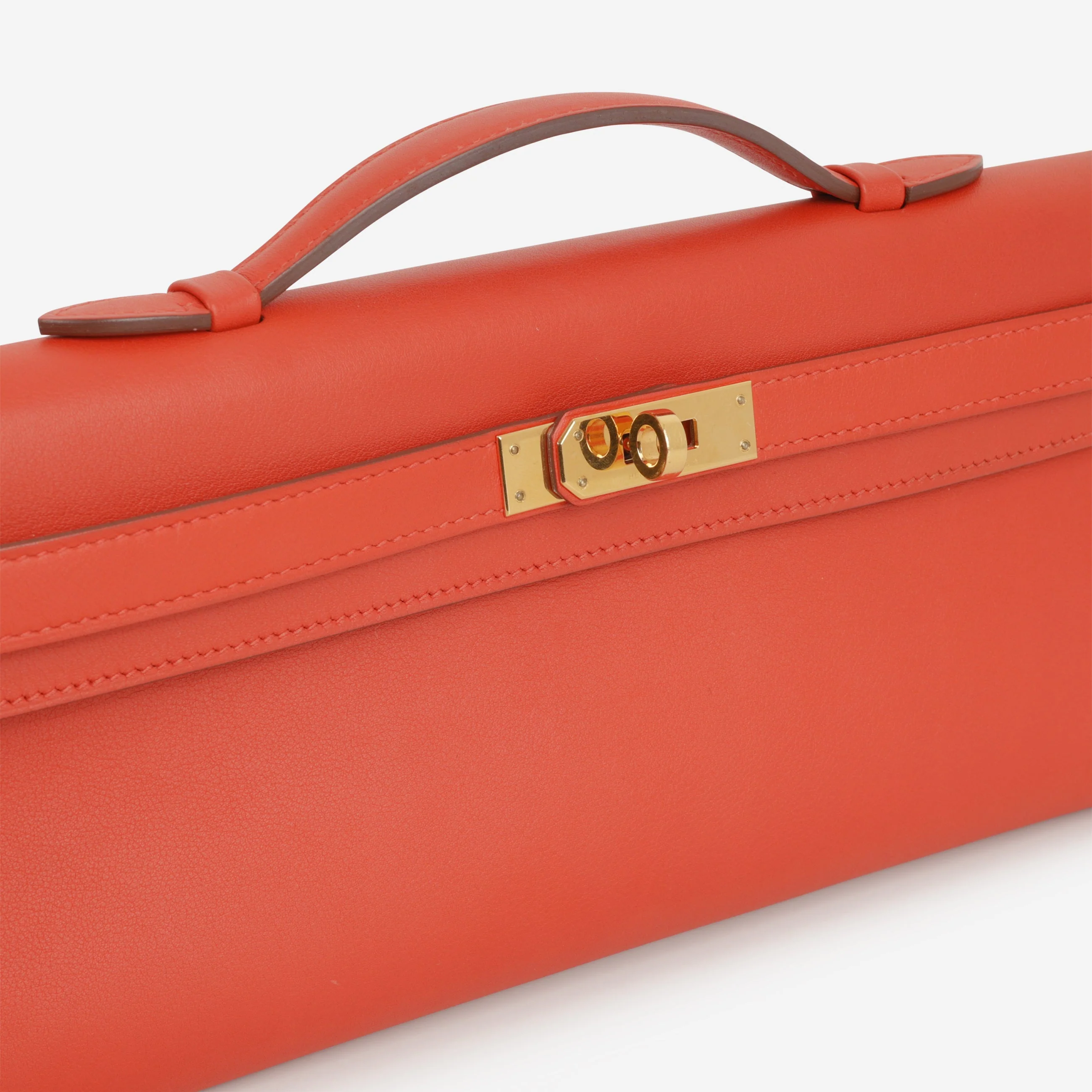 Hermès Kelly Cut - Capucines Swift | Gold Hardware - Image 8