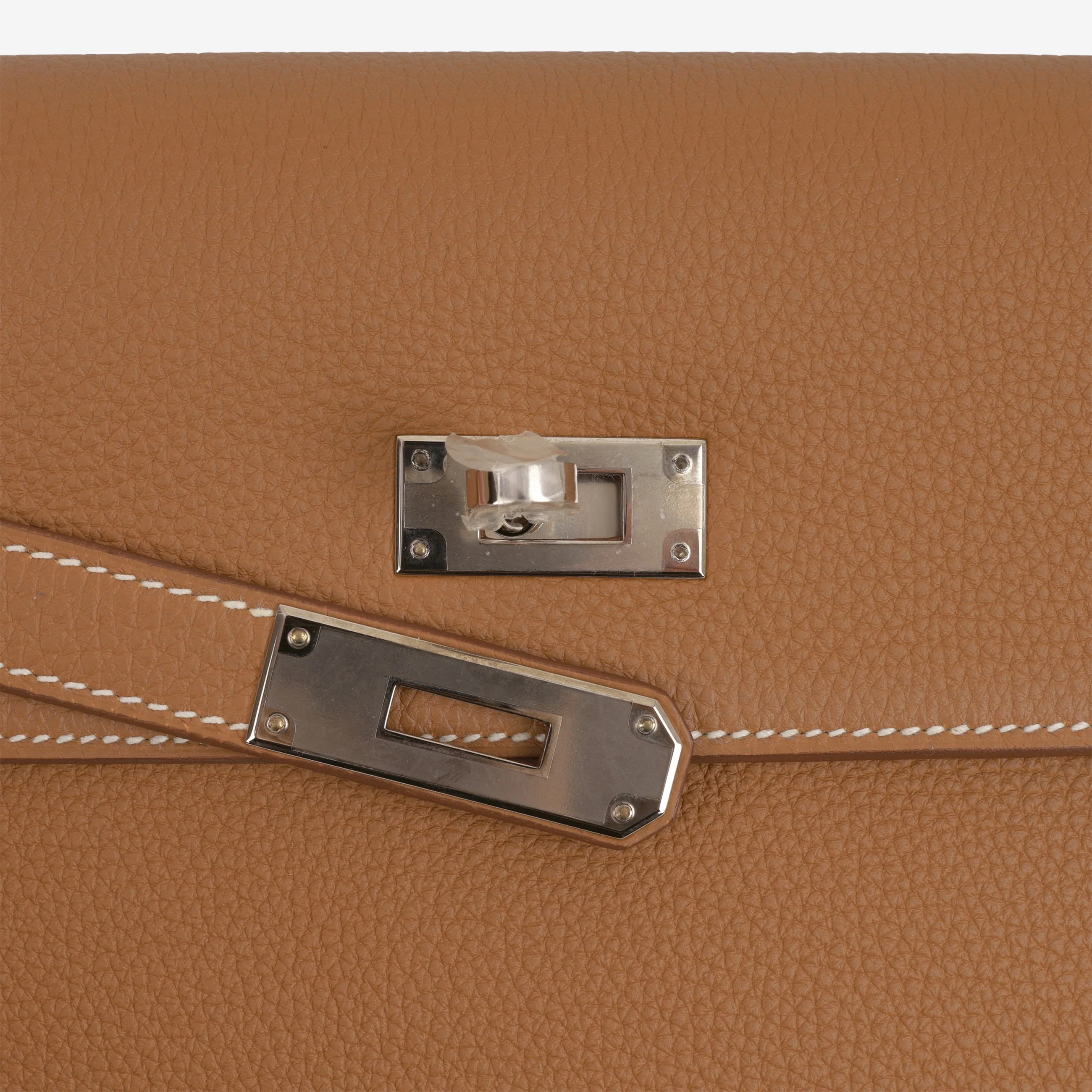 Hermès Kelly Dépêches 25 - Gold Togo | Palladium Hardware - Image 5