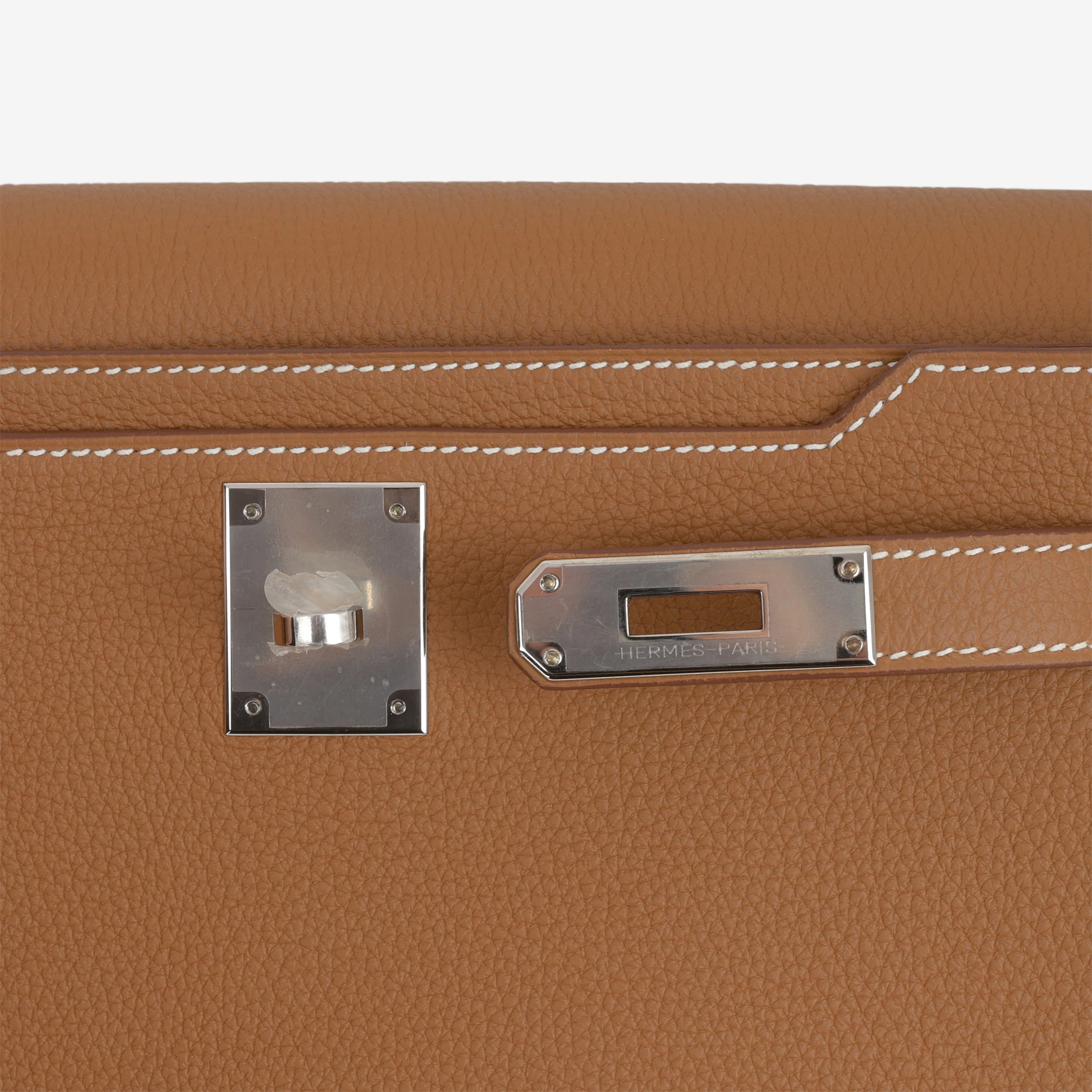 Hermès Kelly Dépêches 25 - Gold Togo | Palladium Hardware - Image 6
