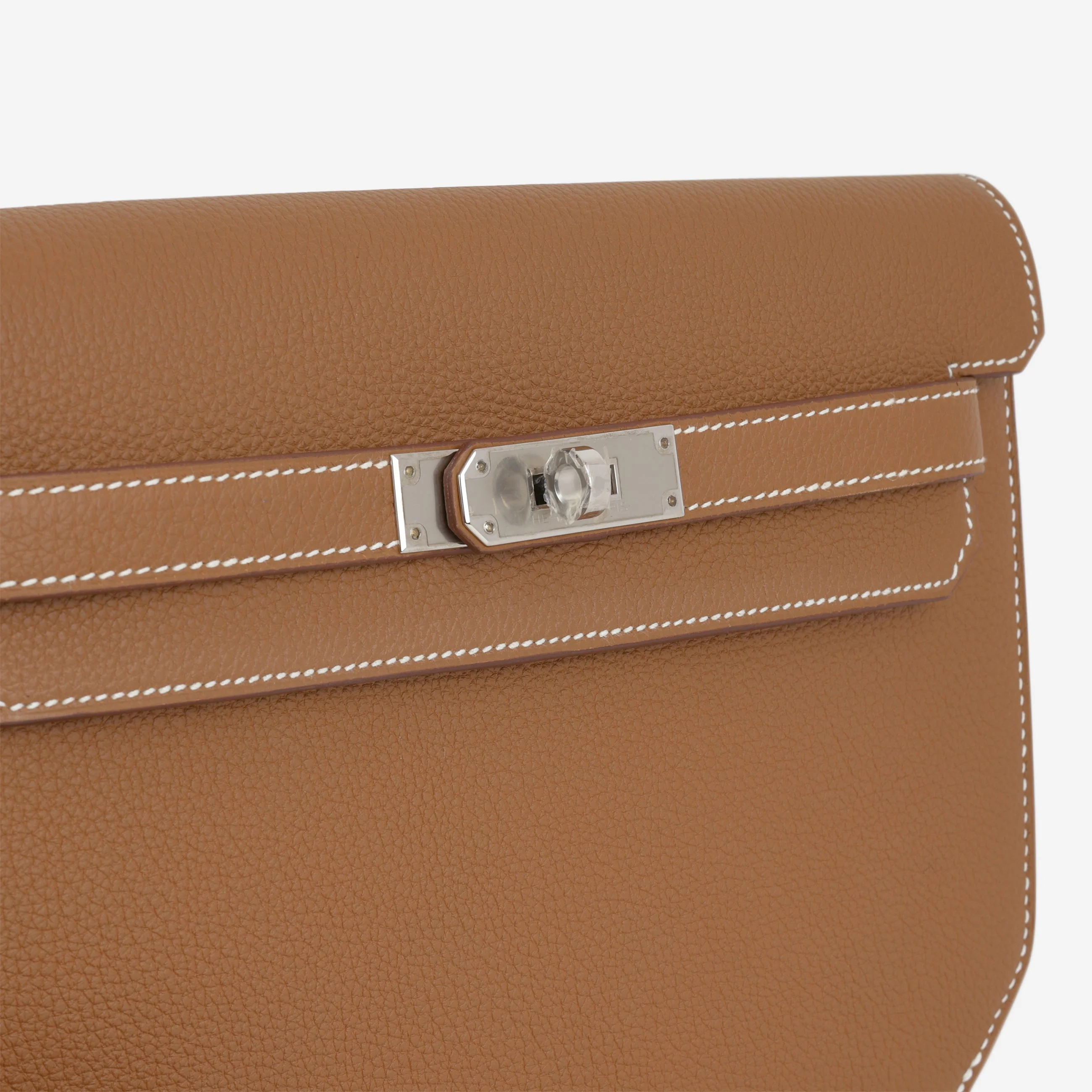 Hermès Kelly Dépêches 25 - Gold Togo | Palladium Hardware - Image 8