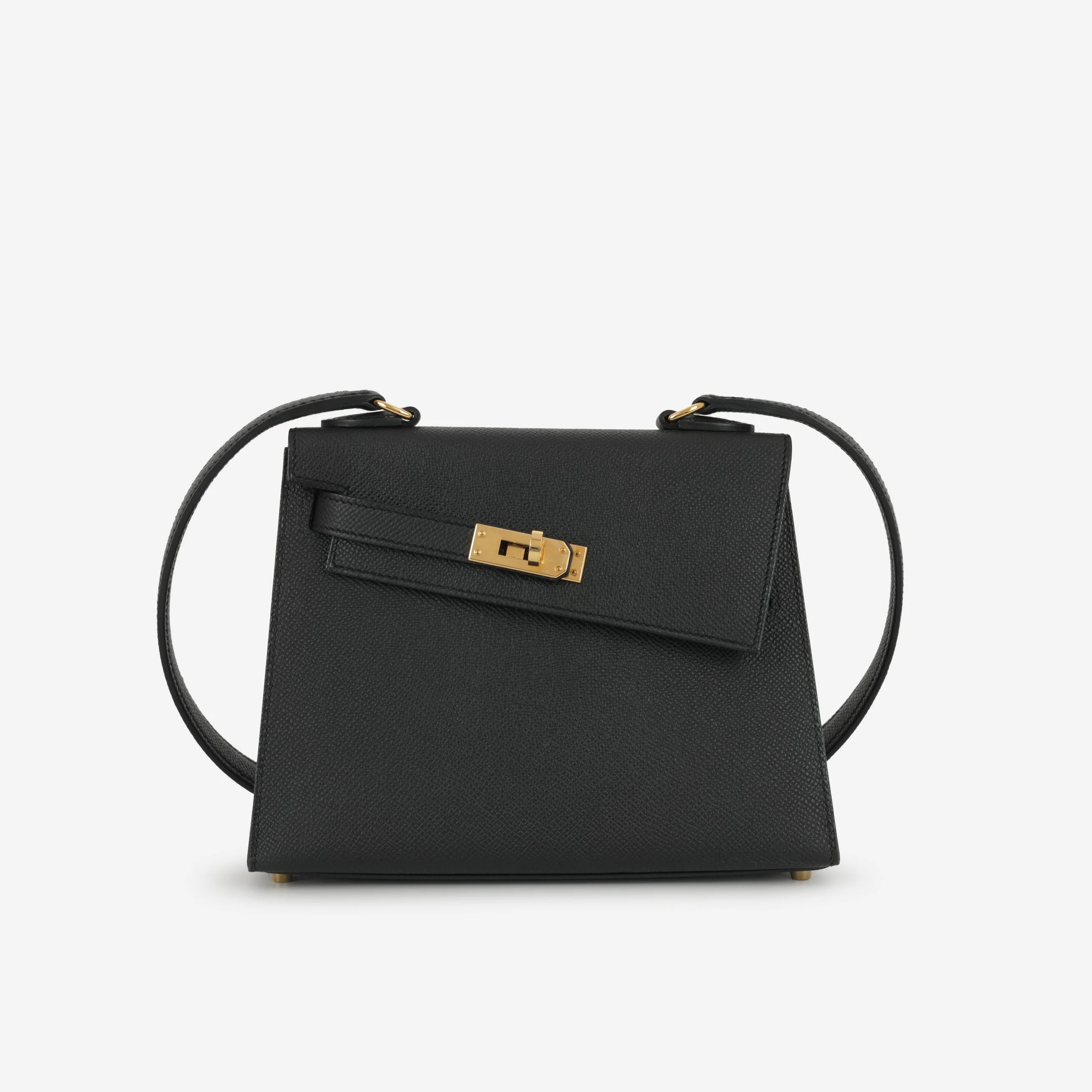 Hermès Kelly Desordre - Black Epsom | Gold Hardware - Image 2