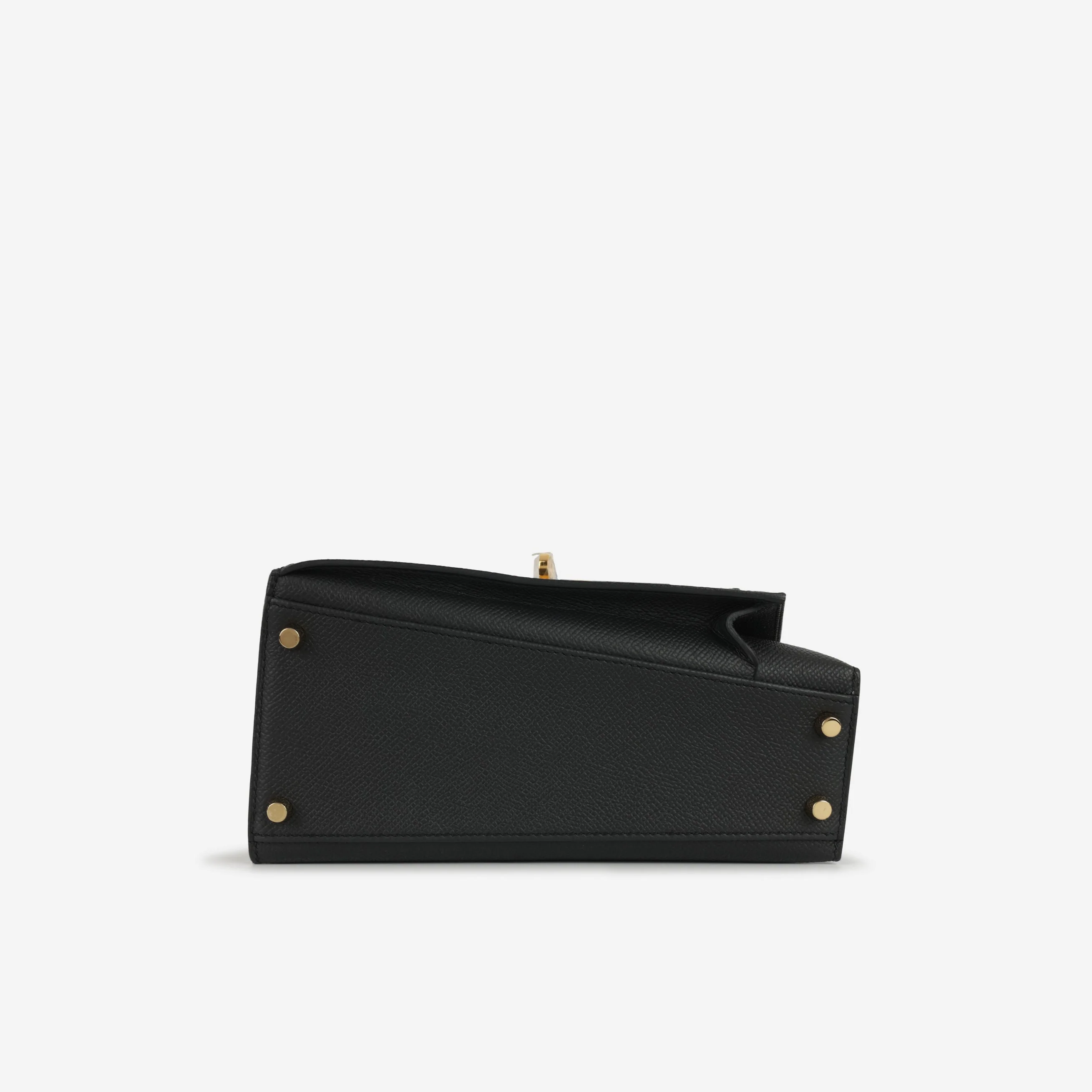 Hermès Kelly Desordre - Black Epsom | Gold Hardware - Image 5