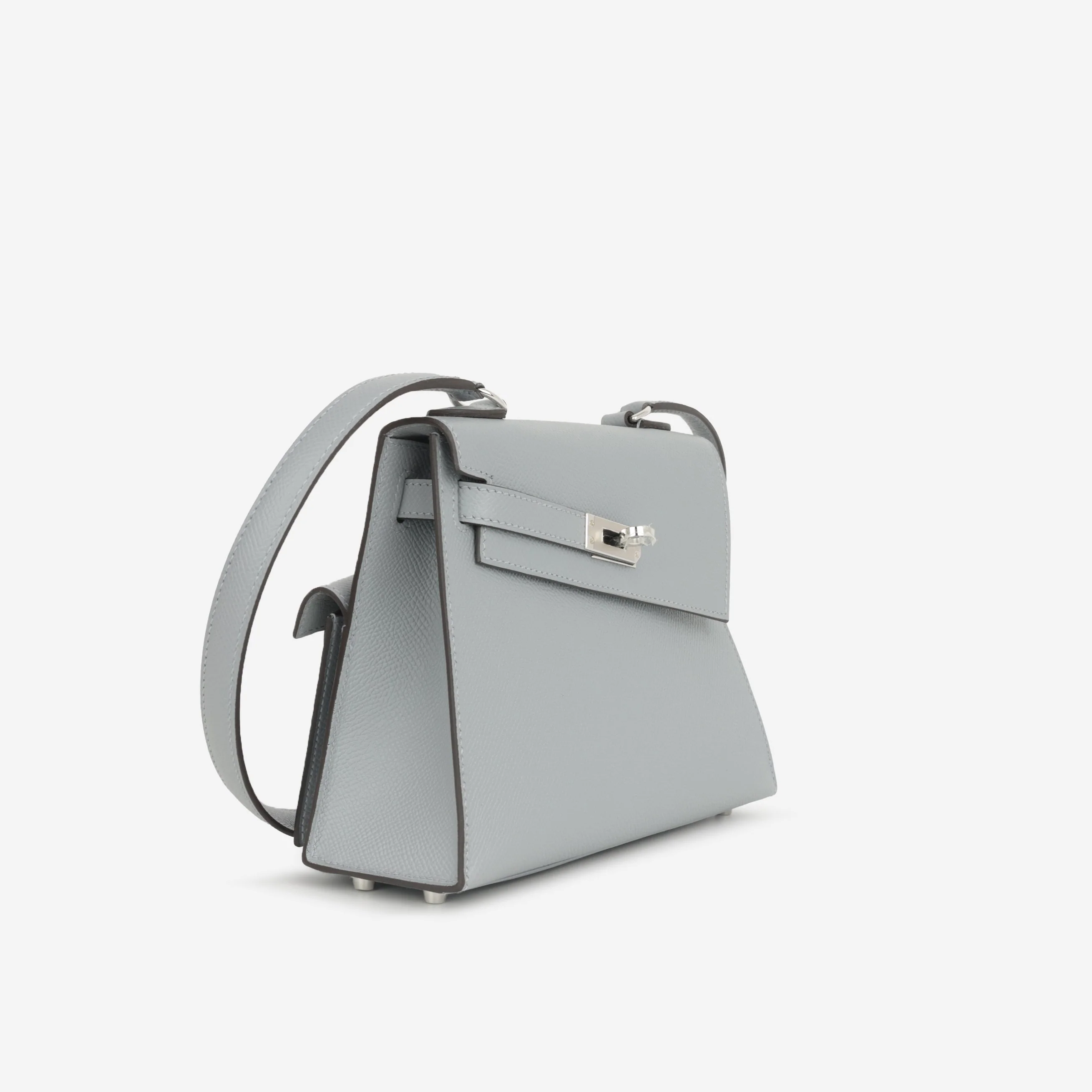 Hermès Kelly Desordre - Gris Pantin Epsom | Palladium Hardware - Image 4