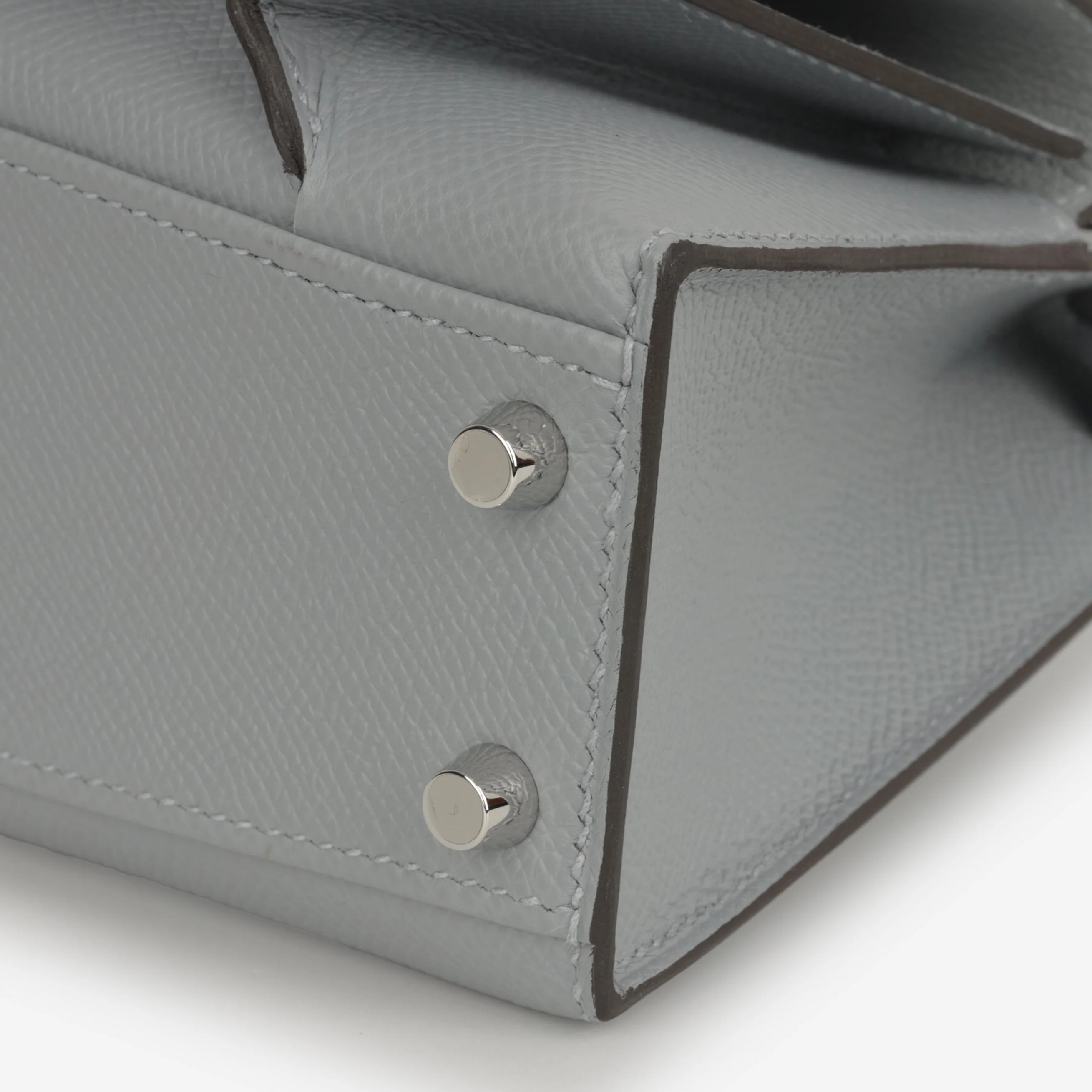 Hermès Kelly Desordre - Gris Pantin Epsom | Palladium Hardware - Image 7
