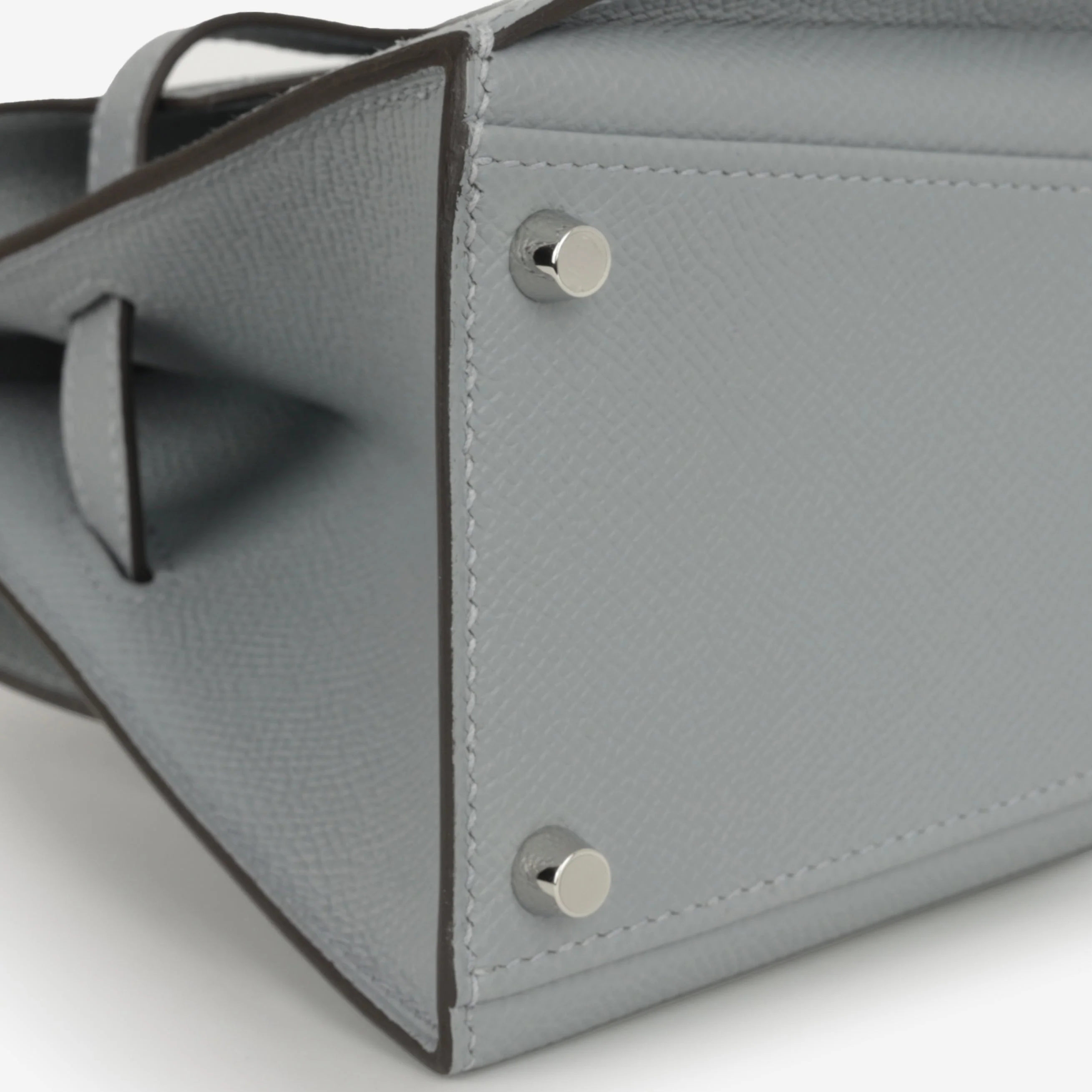 Hermès Kelly Desordre - Gris Pantin Epsom | Palladium Hardware - Image 8