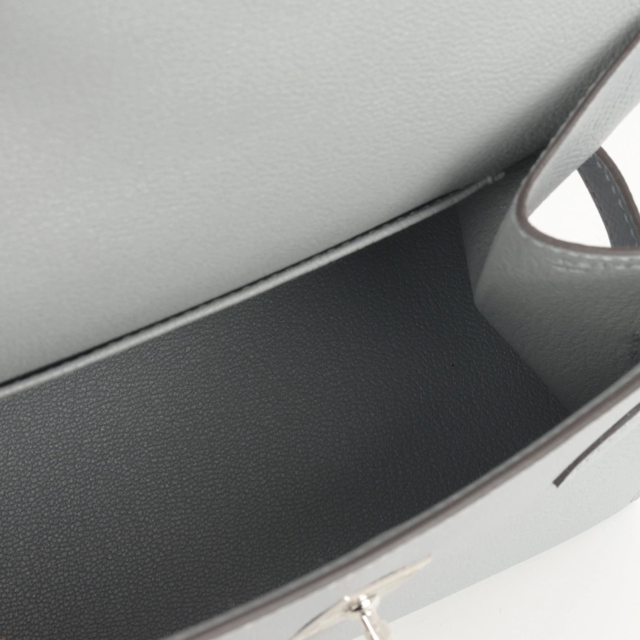 Hermès Kelly Desordre - Gris Pantin Epsom | Palladium Hardware - Image 9