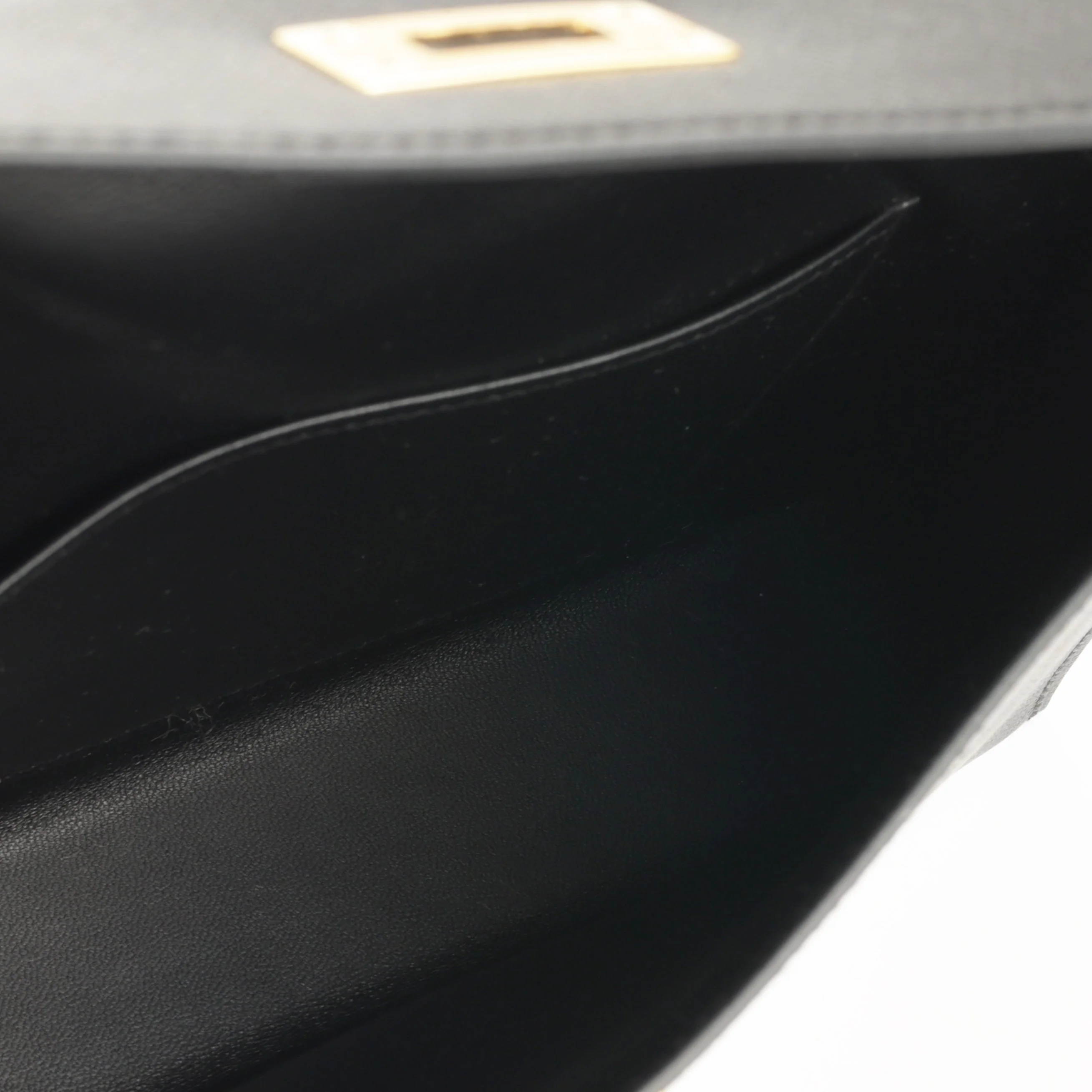 Hermès Kelly Elan - Black Madame | Gold Hardware - Image 8
