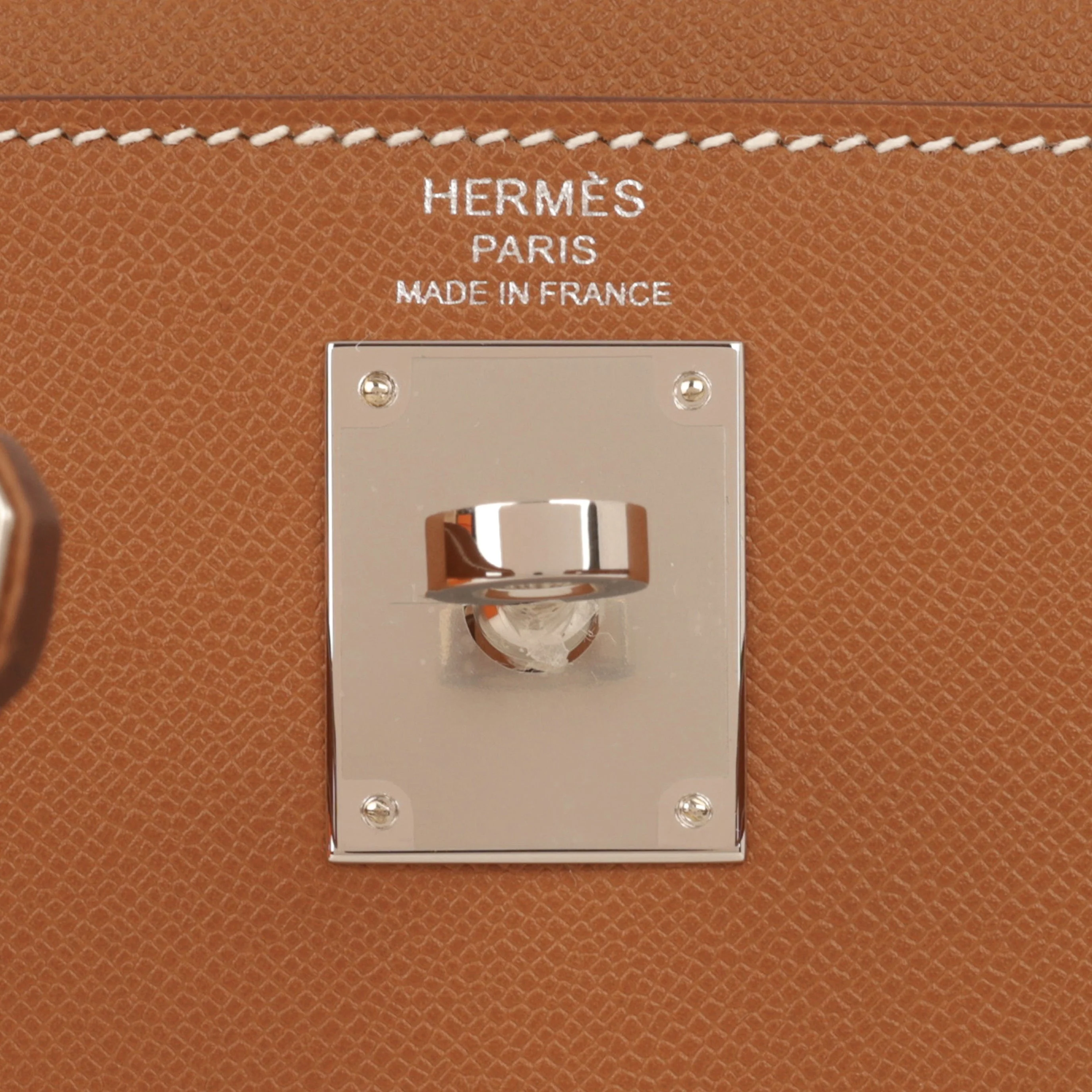 Hermès Kelly Elan - Gold Madame | Palladium Hardware - Image 5