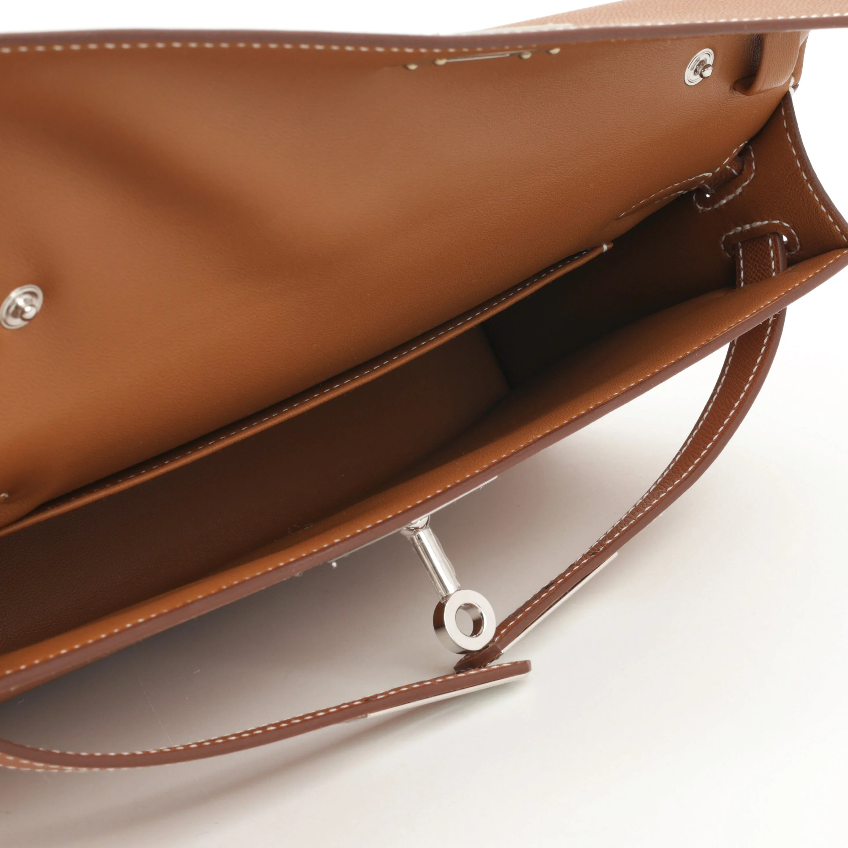 Hermès Kelly Elan - Gold Madame | Palladium Hardware - Image 6
