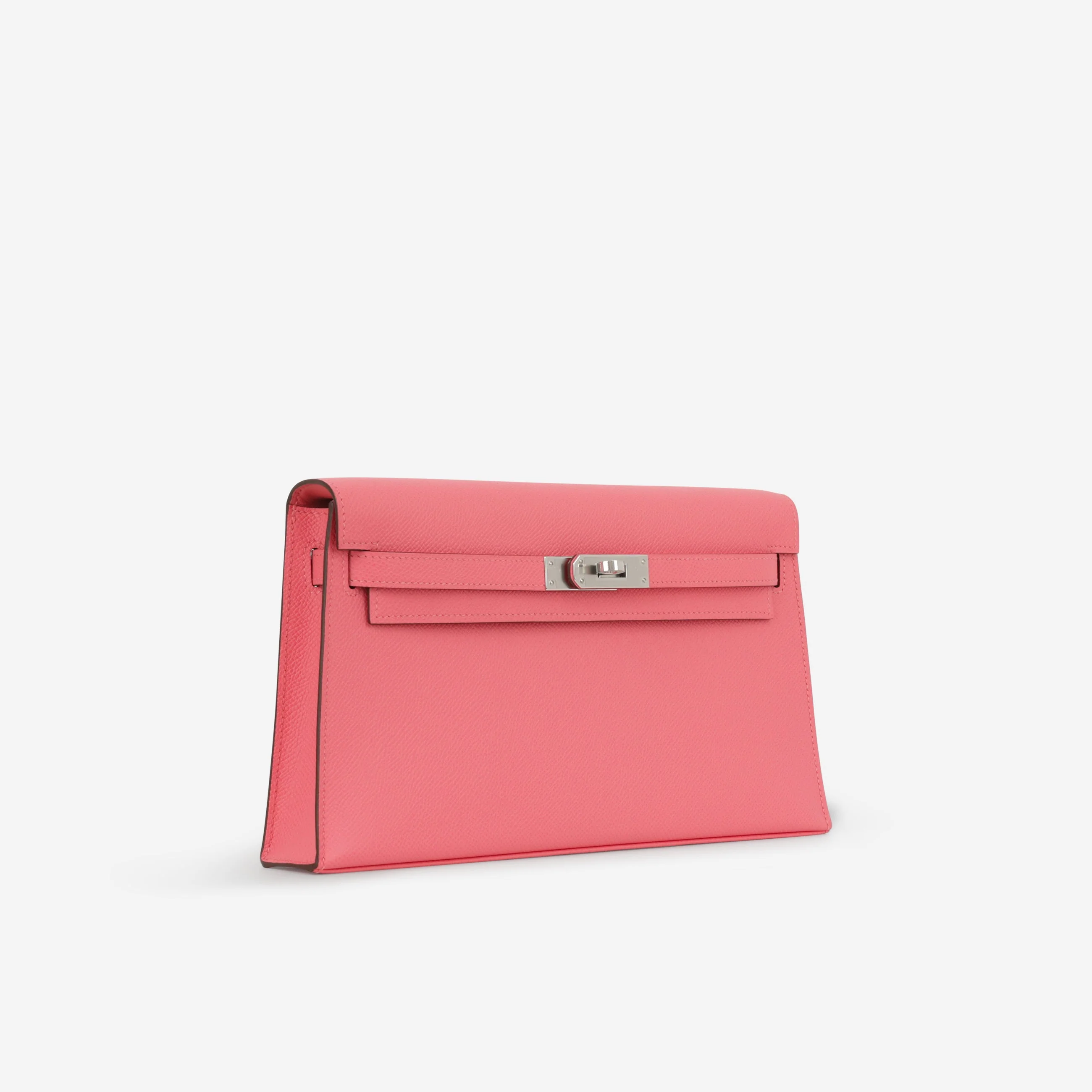 Hermès Kelly Elan - Rose Azalee Epsom | Palladium Hardware - Image 3
