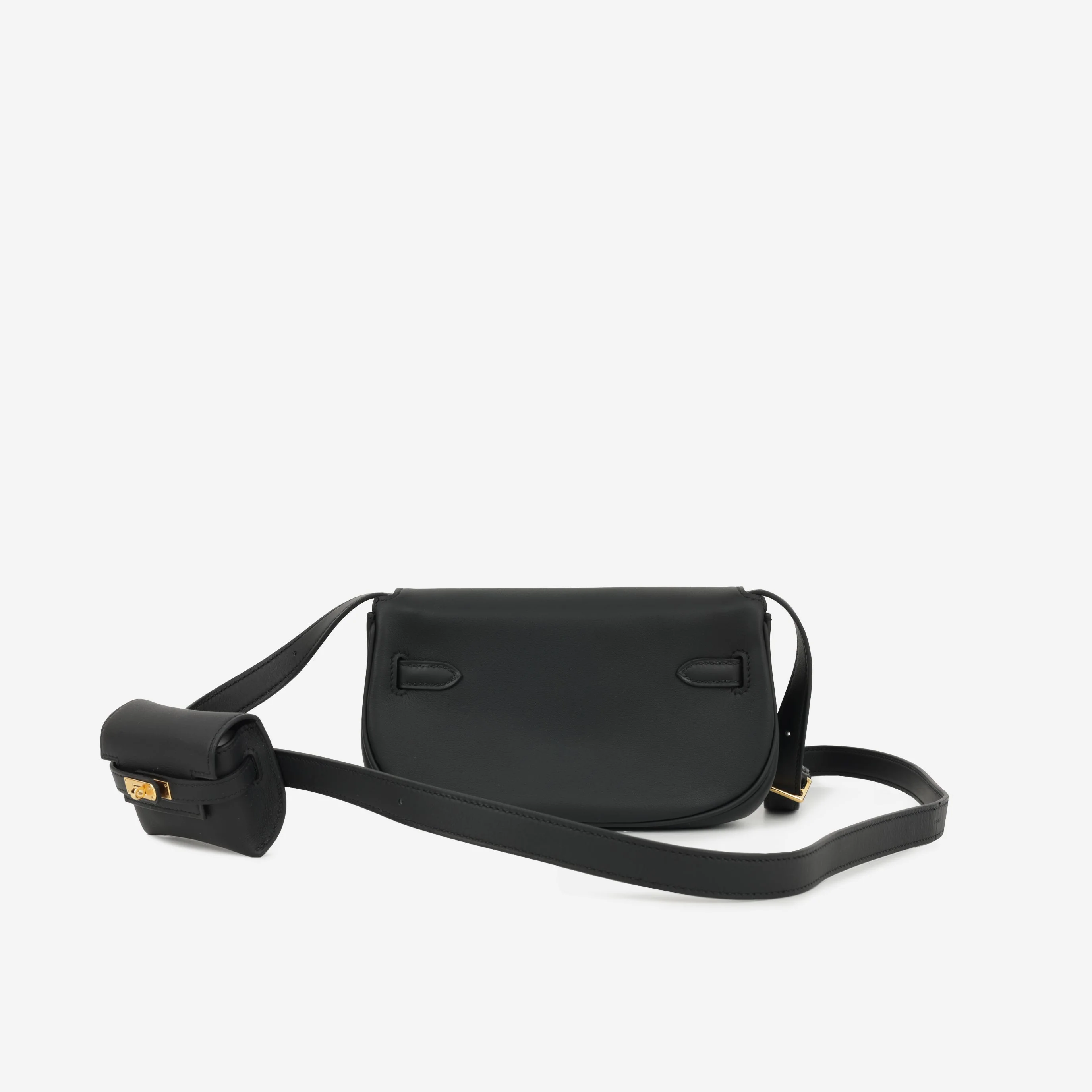 Hermès Kelly Moove - Black Swift | Gold Hardware - Image 5