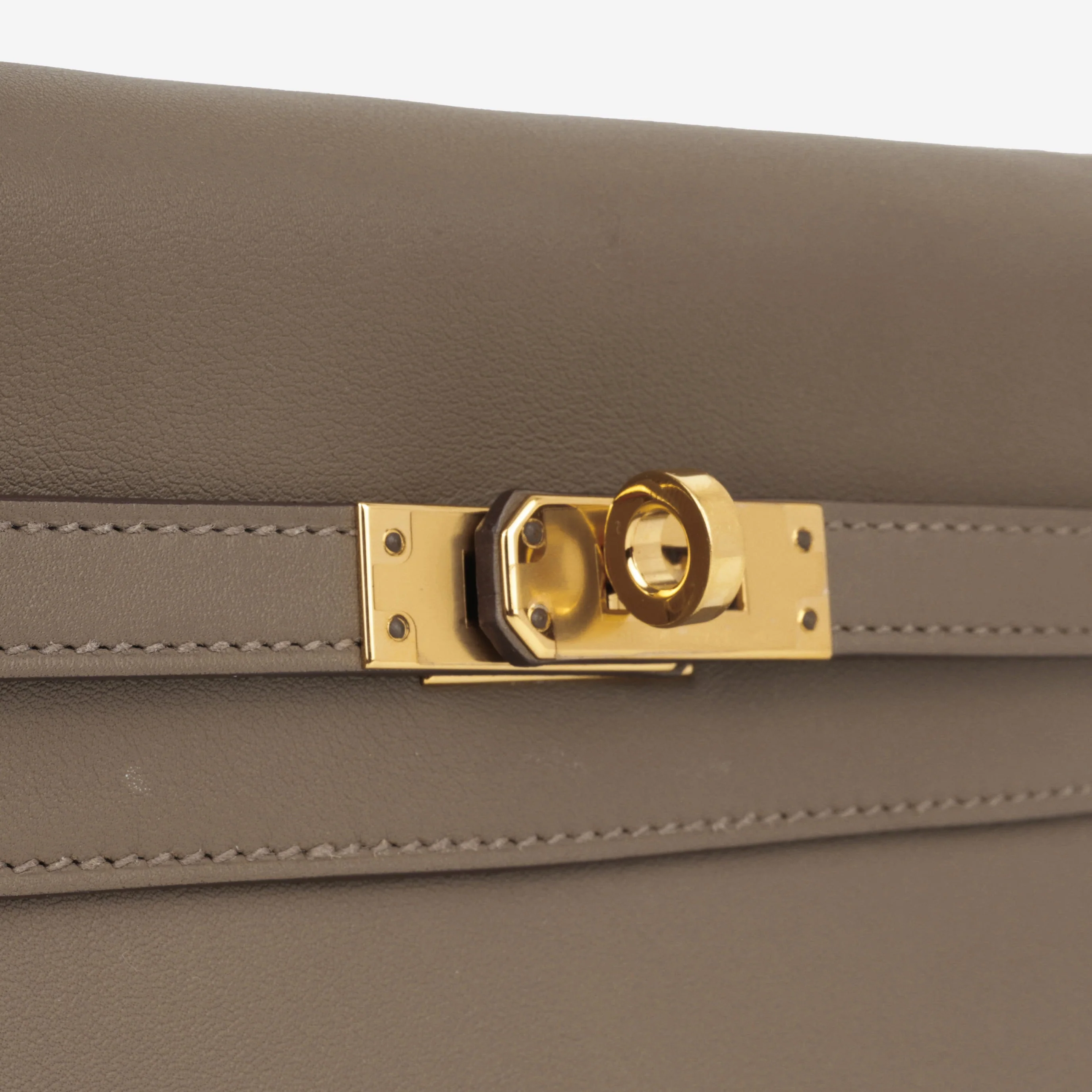 Hermès Kelly Moove - Etoupe Swift | Gold Hardware - Image 8
