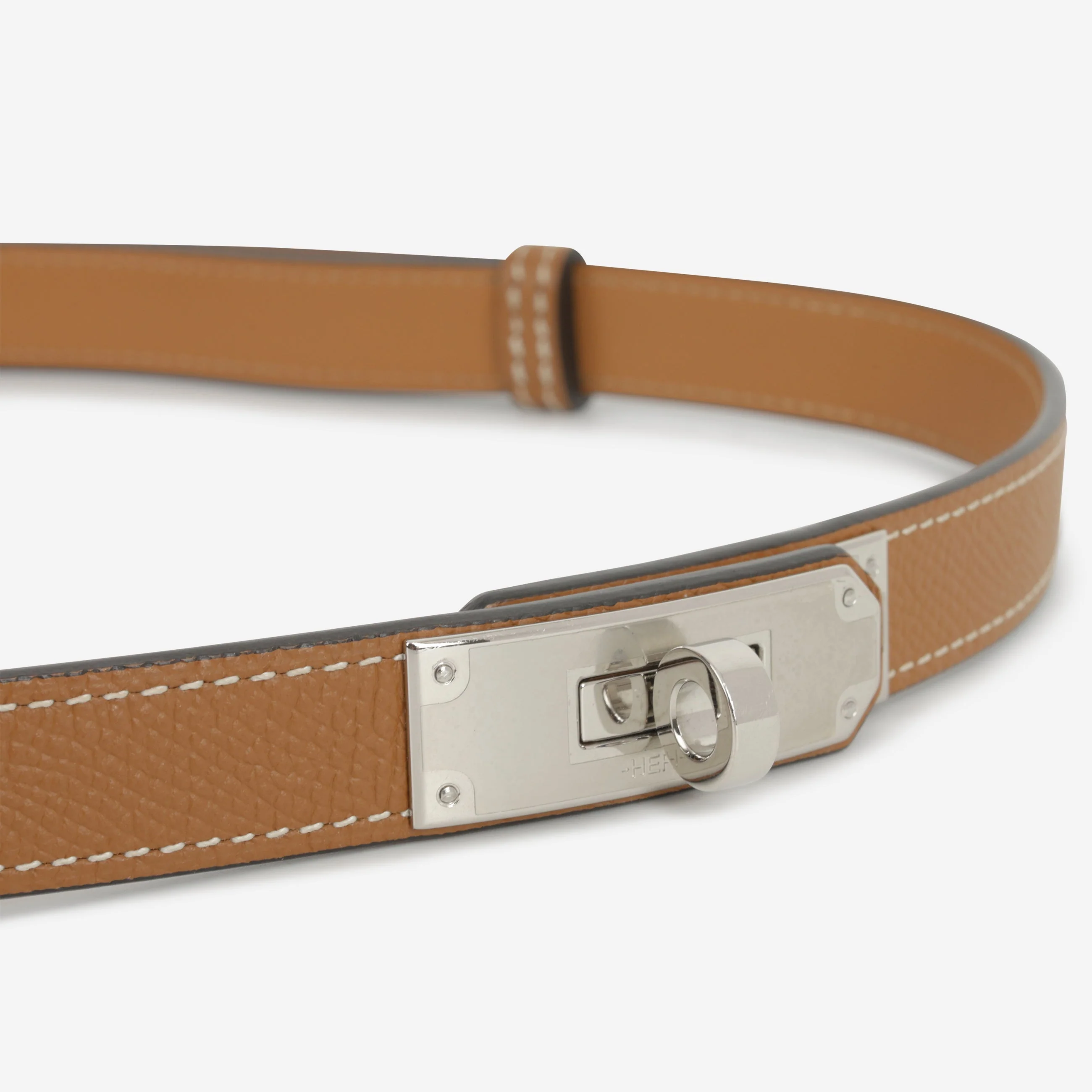 Hermès Kelly Pocket Belt - Gold Epsom | Palladium Hardware - Image 2