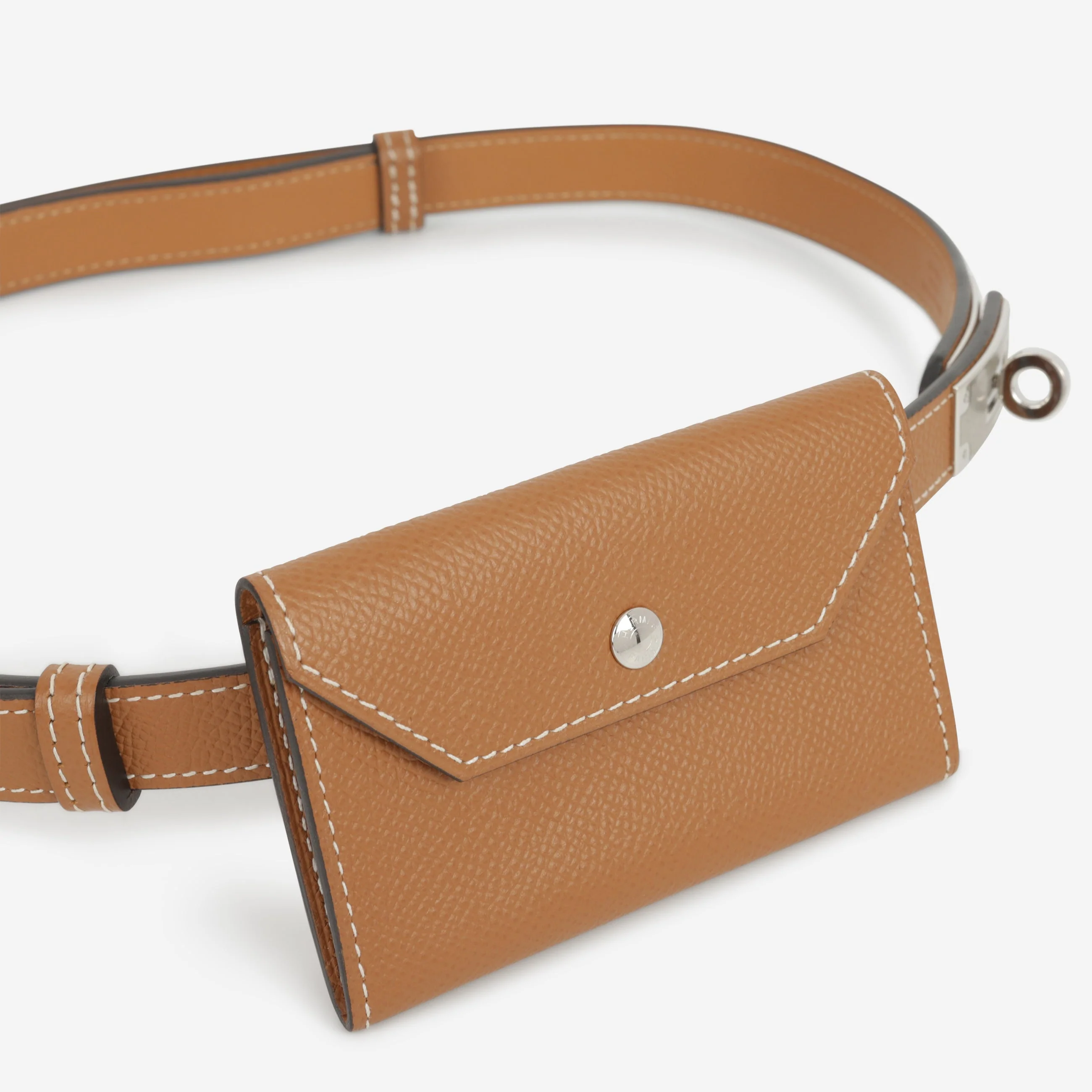 Hermès Kelly Pocket Belt - Gold Epsom | Palladium Hardware - Image 3