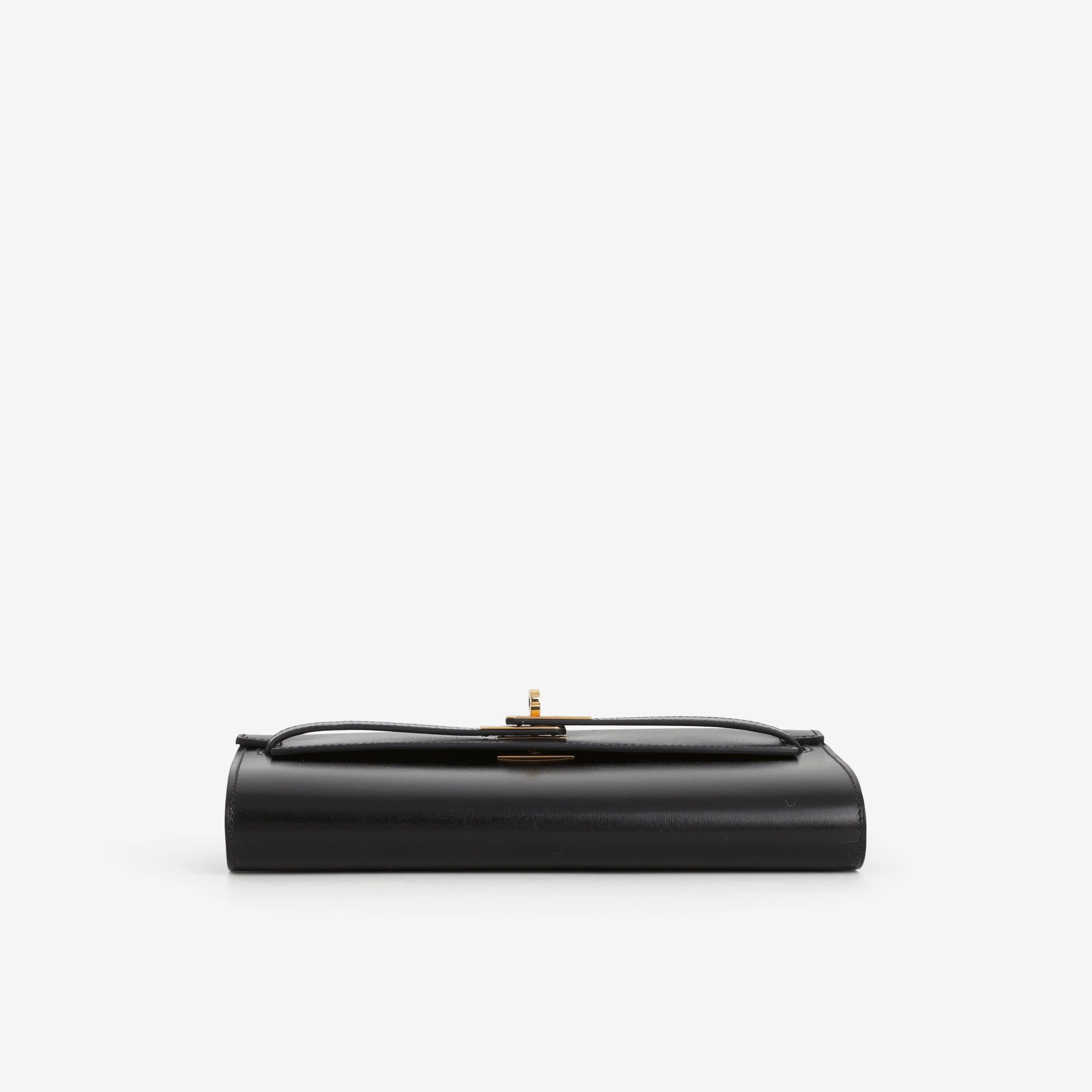 Hermès Kelly To Go Wallet - Black Box Calf | Gold Hardware - Image 5