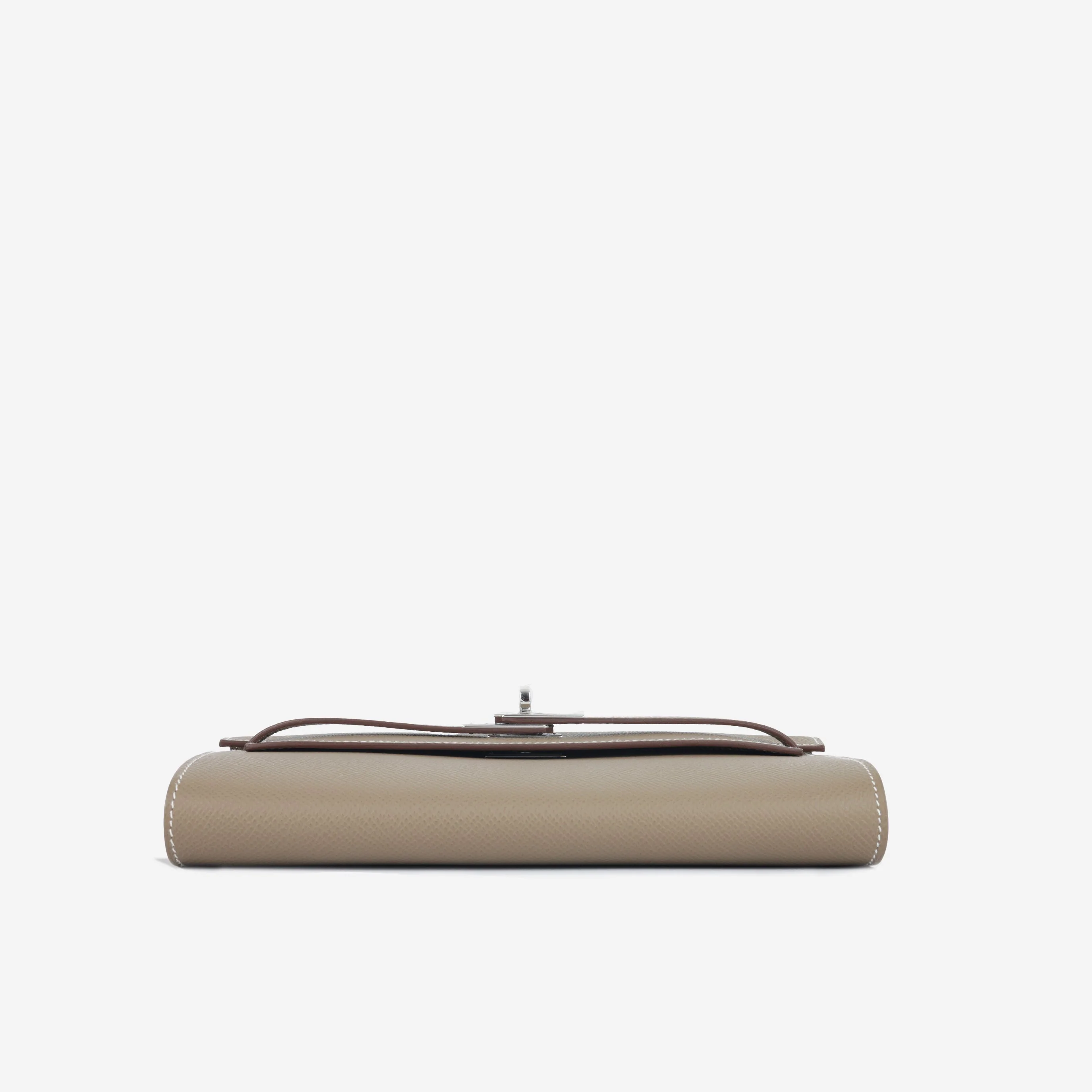 Hermès Kelly To Go Wallet - Etoupe Epsom | Palladium Hardware - Image 3