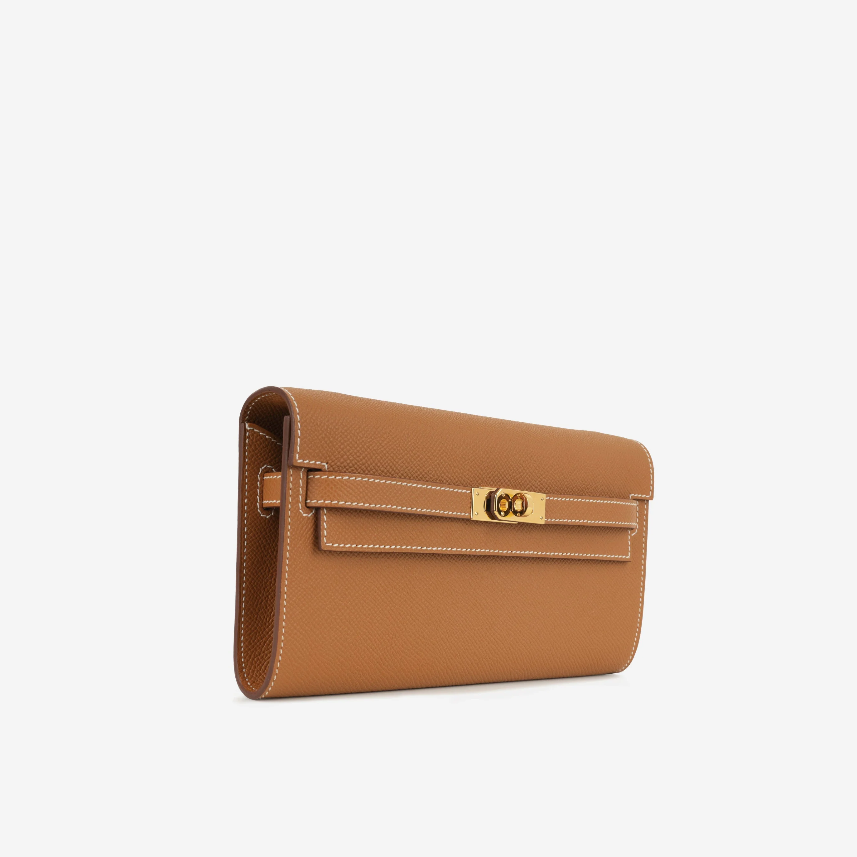 Hermès Kelly To Go Wallet - Gold Epsom | Gold Hardware - Image 2