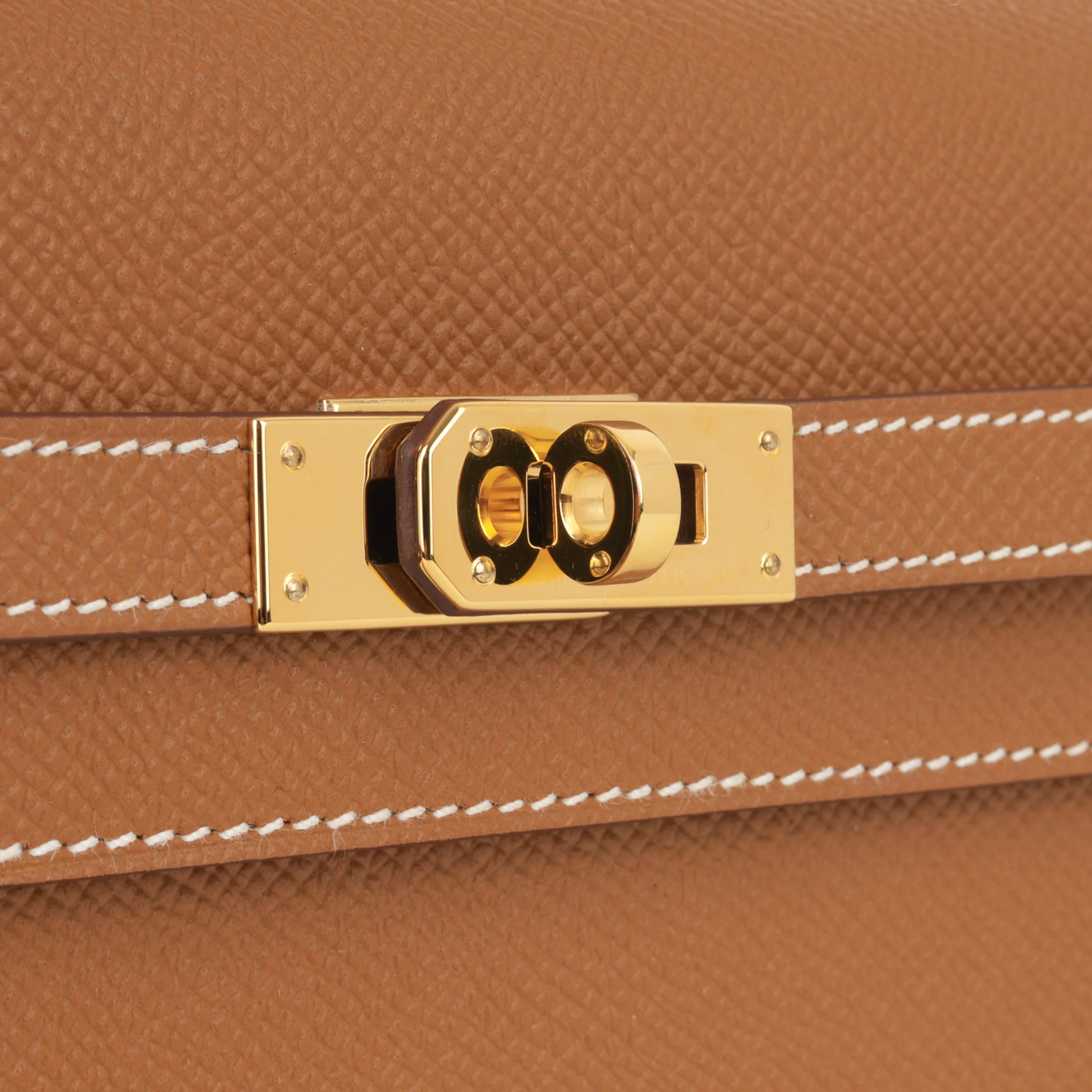 Hermès Kelly To Go Wallet - Gold Epsom | Gold Hardware - Image 7