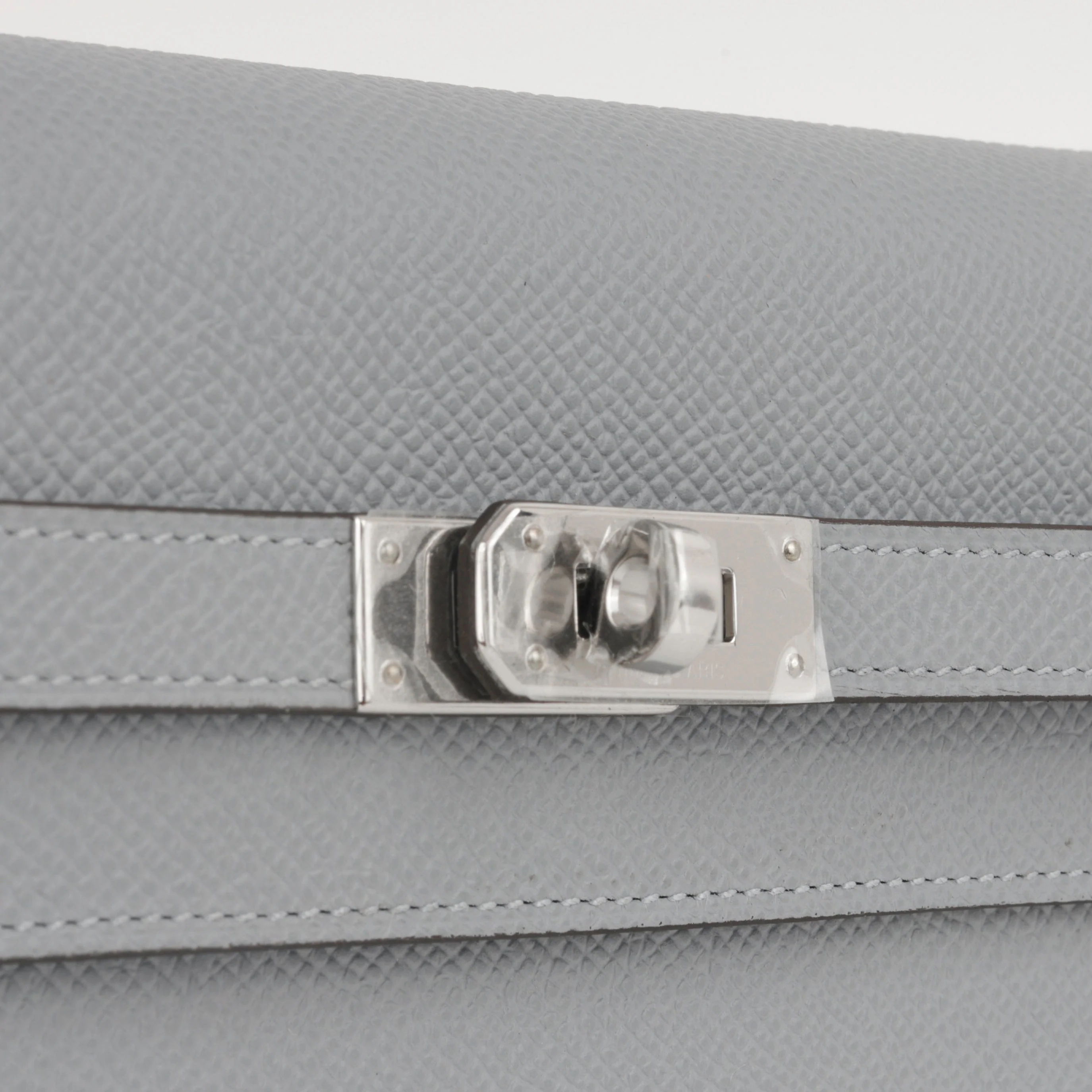 Hermès Kelly To Go Wallet - Gris Pantin Epsom | Palladium Hardware - Image 6