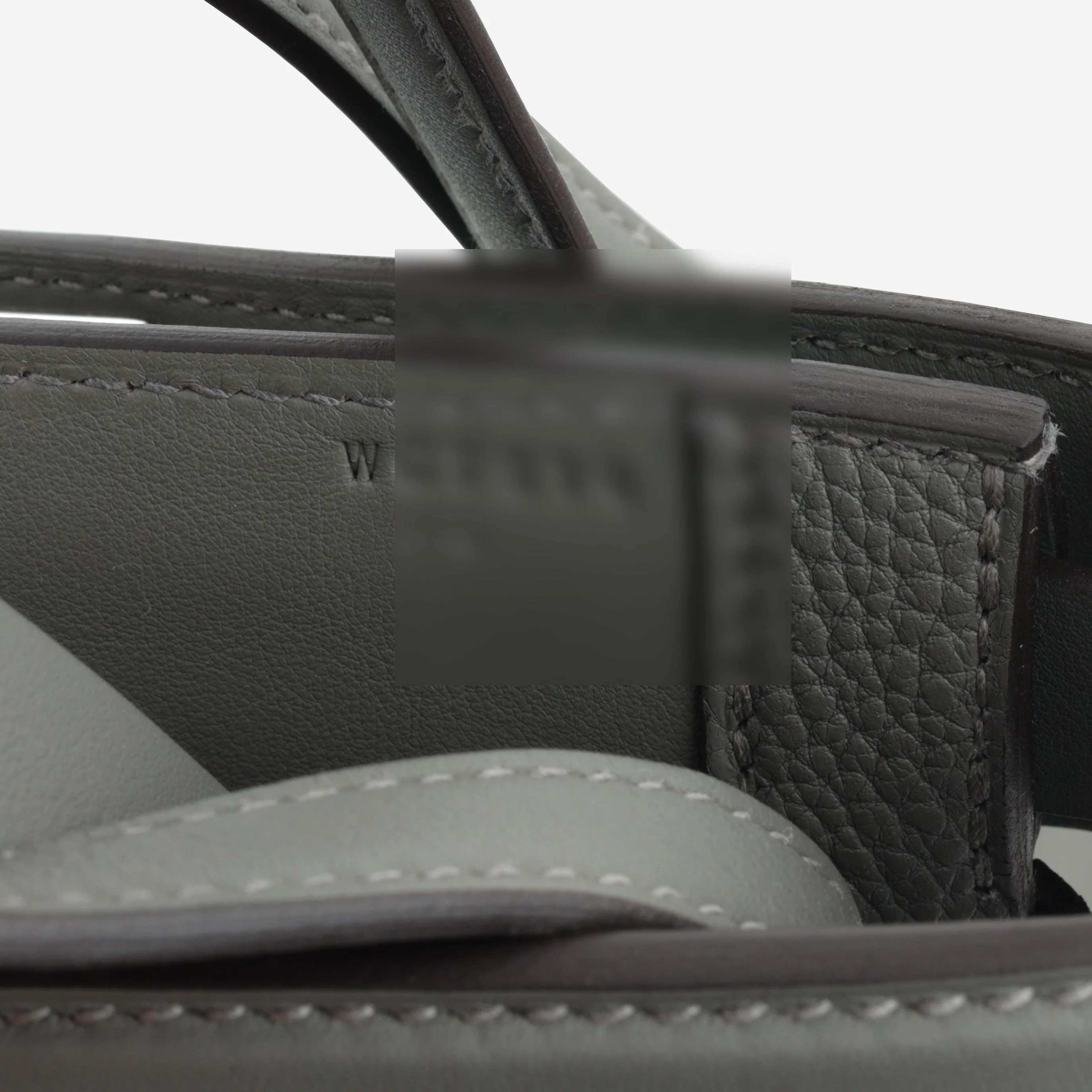 Hermès Medor Bag - Gris Meyer Togo / Swift | Palladium Hardware - Image 11
