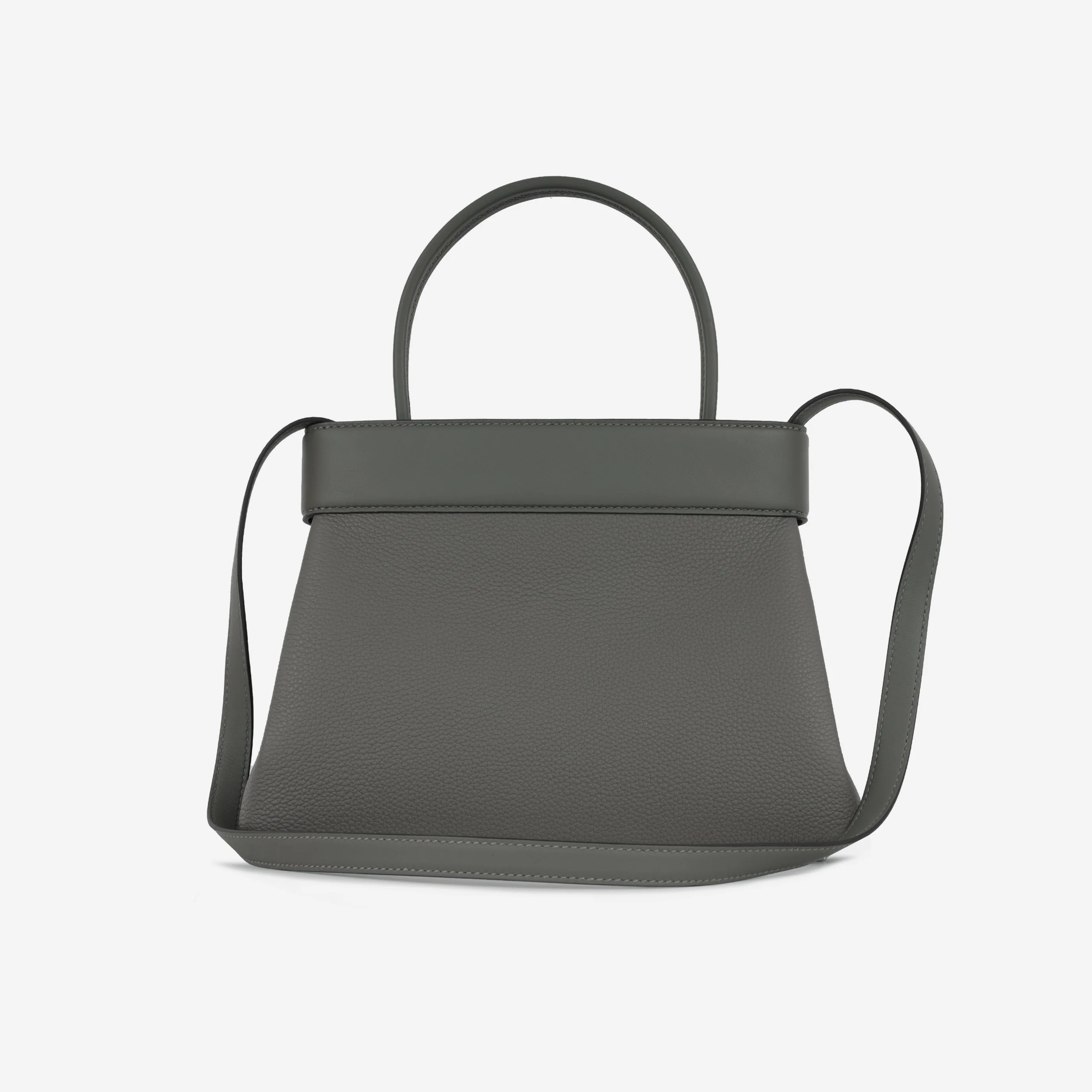 Hermès Medor Bag - Gris Meyer Togo / Swift | Palladium Hardware - Image 3