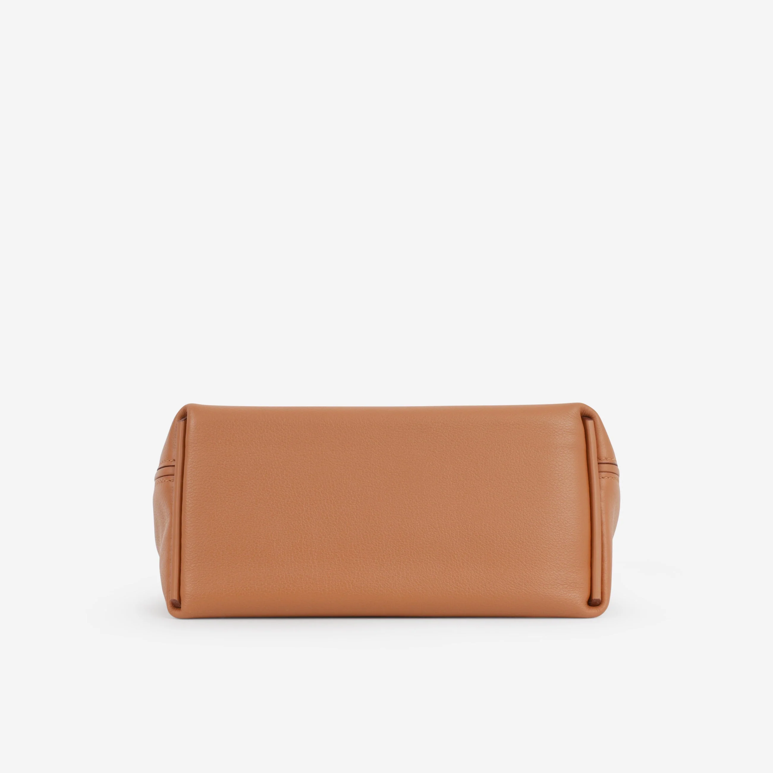 Hermès Mini 24/24 - Gold Evercolor / Swift | Palladium Hardware - Image 4