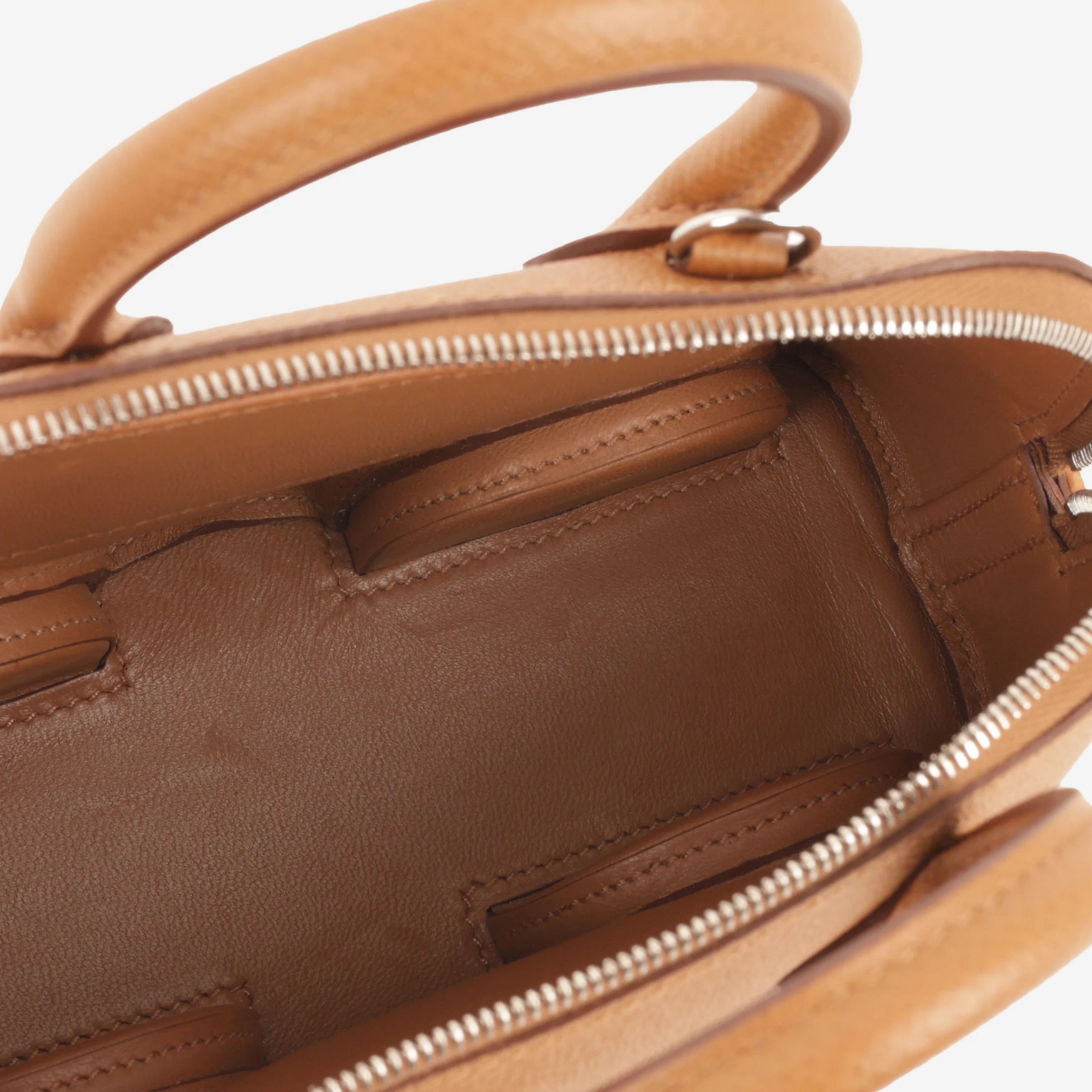 Hermès Mini Bolide On Wheels - Gold Epsom / Orange Wheels | Palladium Hardware - Image 6