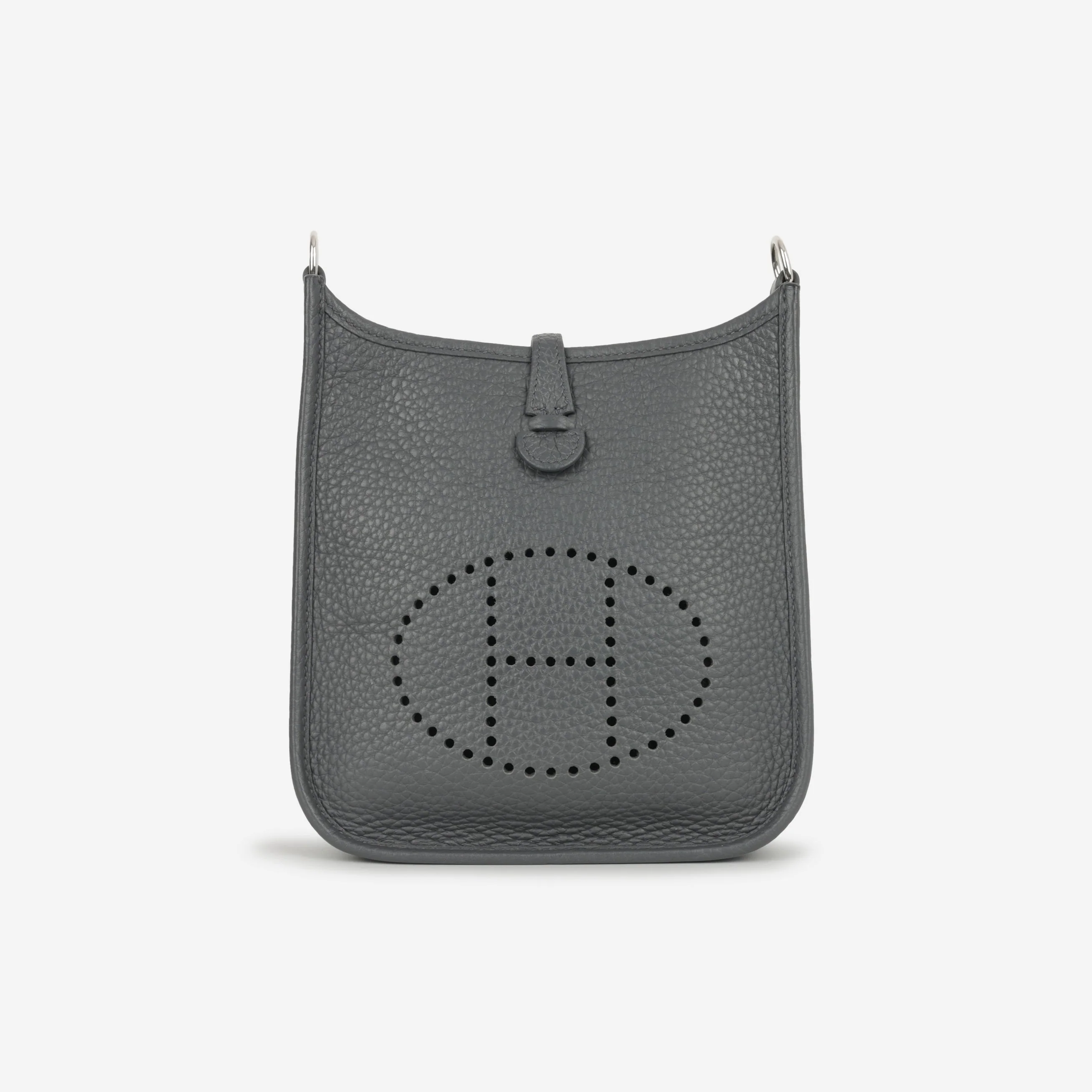 Hermès Mini Evelyne 16 - Ardoise Clemence | Palladium Hardware - Image 2