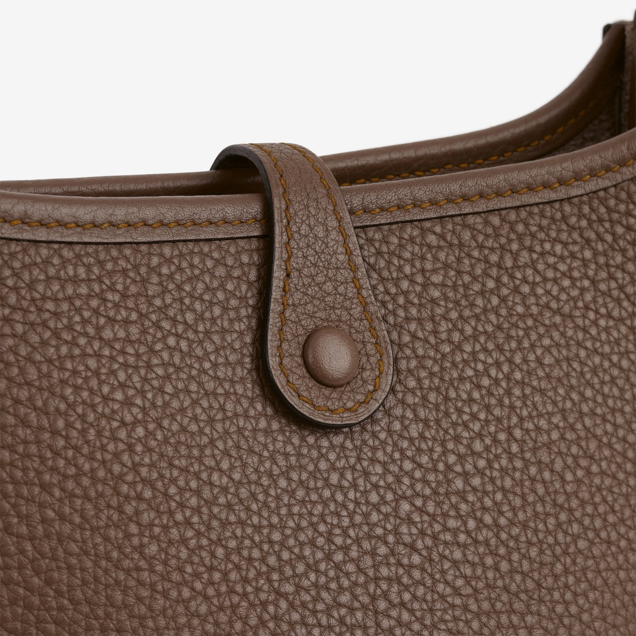 Hermès Mini Evelyne 16 - Beige De Weimar Clemence | Palladium Hardware - Image 10