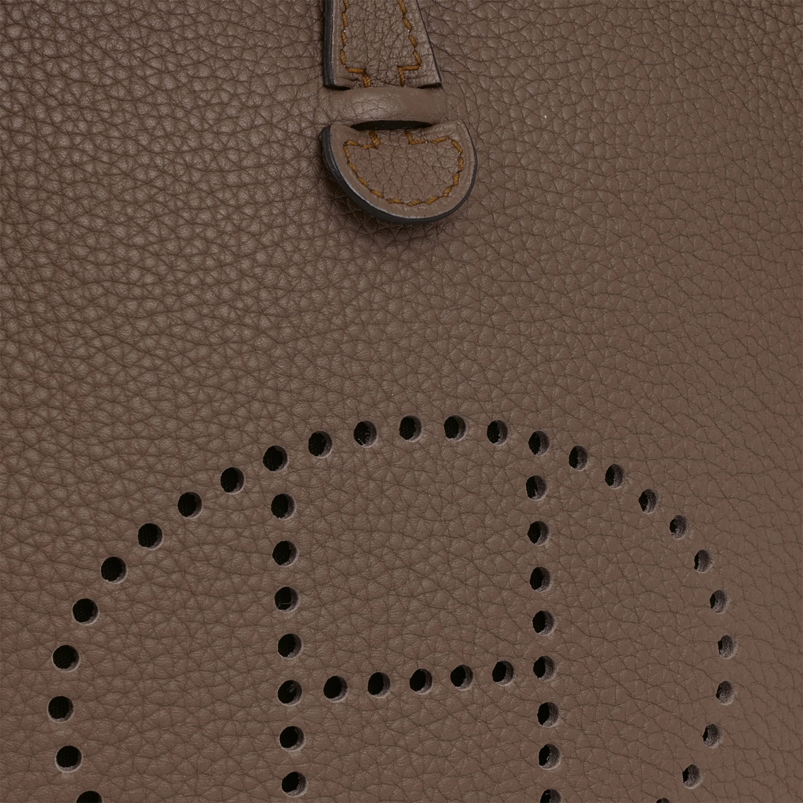 Hermès Mini Evelyne 16 - Beige De Weimar Clemence | Palladium Hardware - Image 12