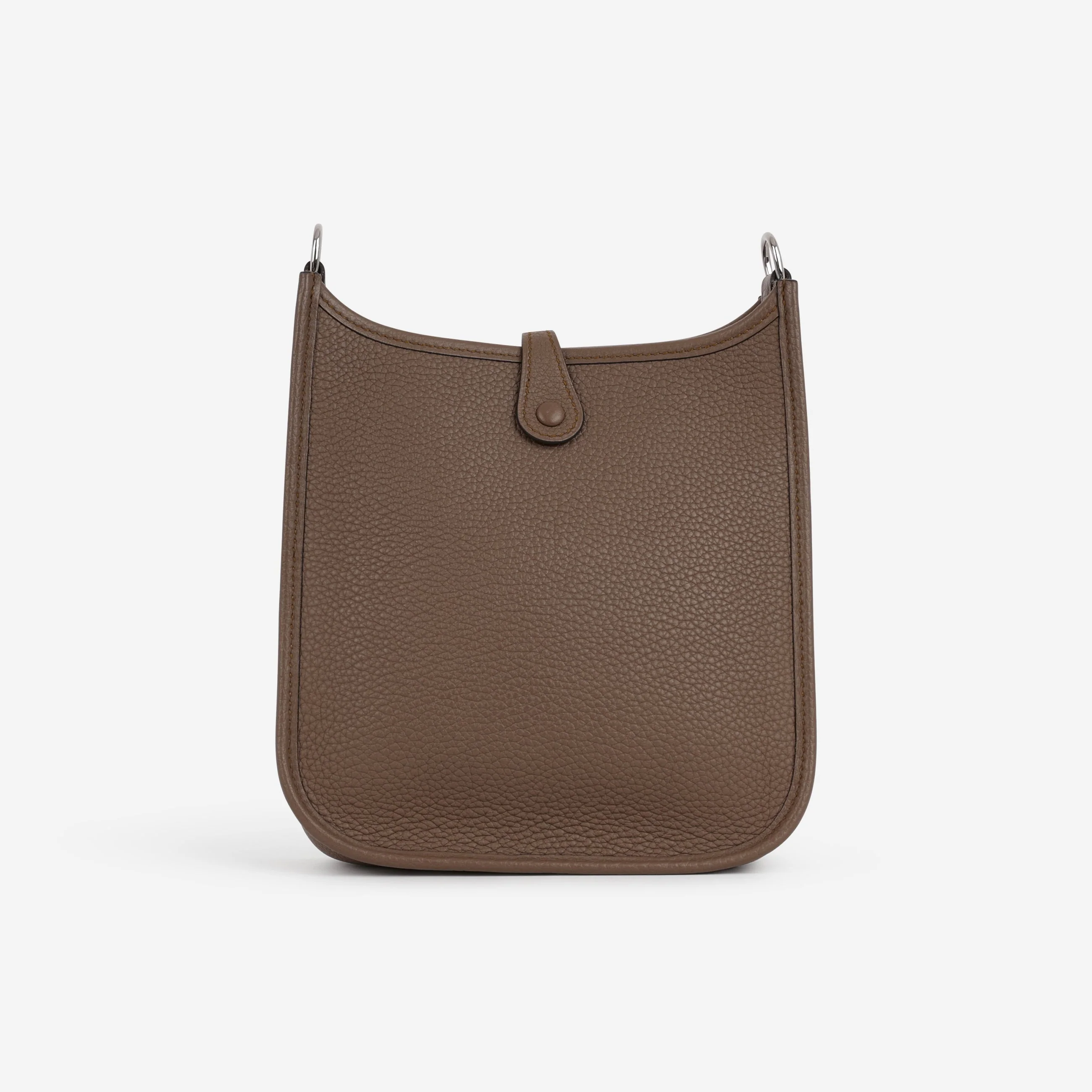 Hermès Mini Evelyne 16 - Beige De Weimar Clemence | Palladium Hardware - Image 4