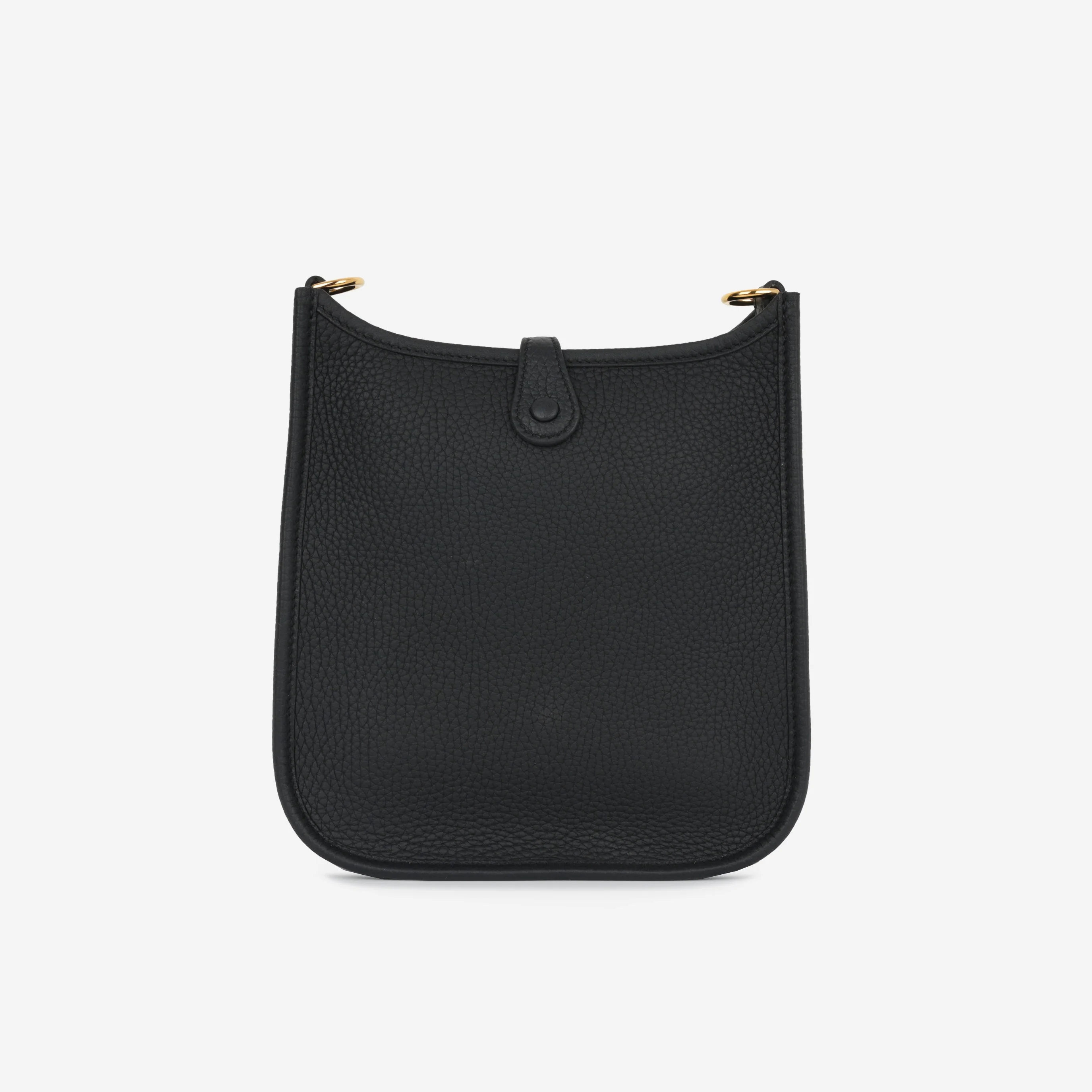 Hermès Mini Evelyne 16 - Black Clemence | Gold Hardware - Image 5