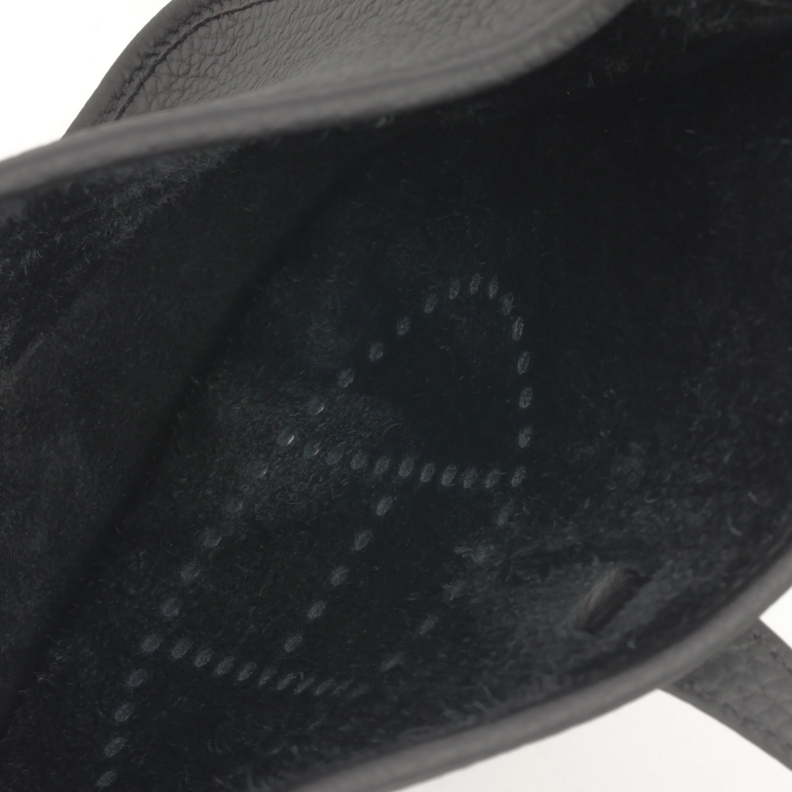 Hermès Mini Evelyne 16 - Black Clemence | Palladium Hardware - Image 6