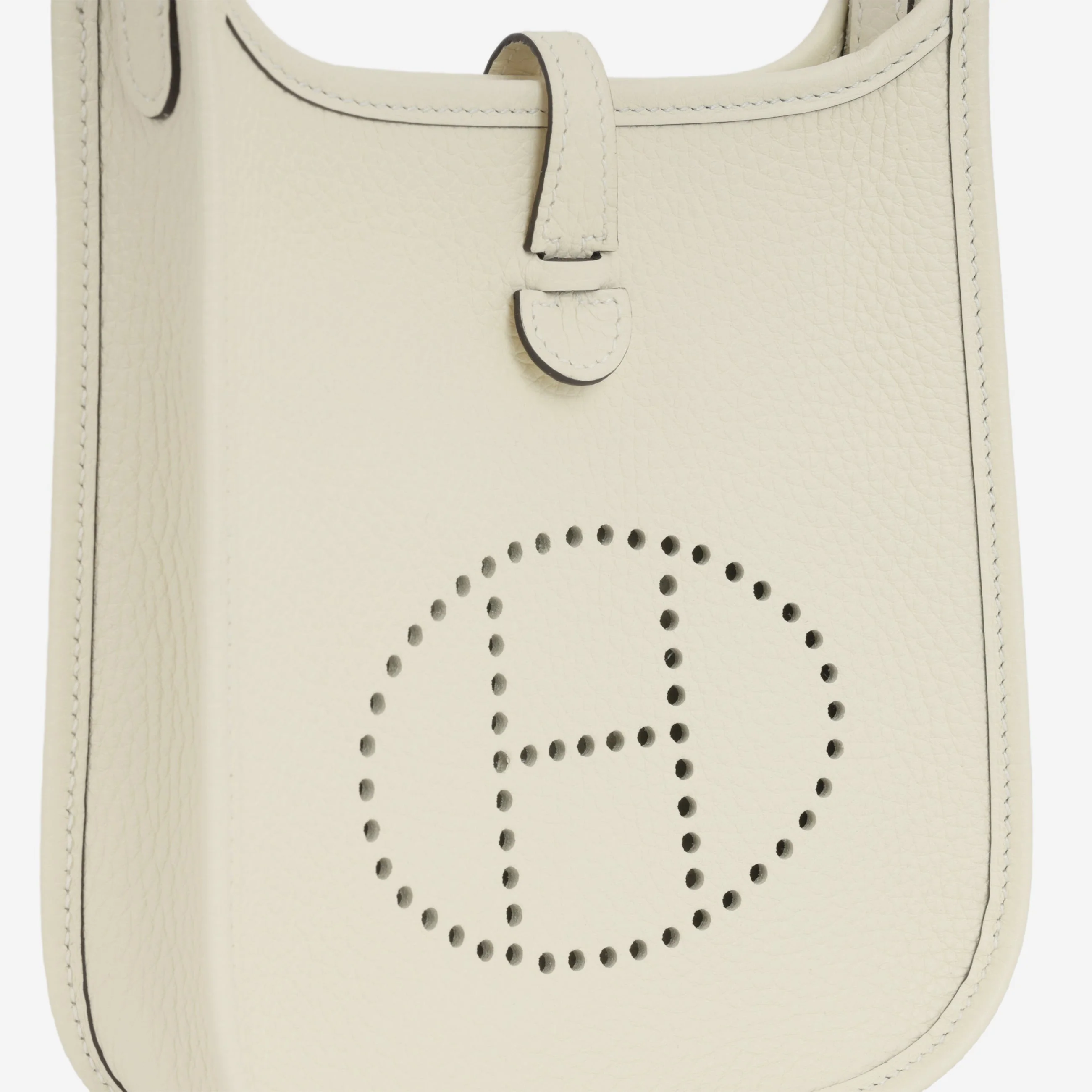 Hermès Mini Evelyne 16  - Nata Clemence | Palladium Hardware - Image 7