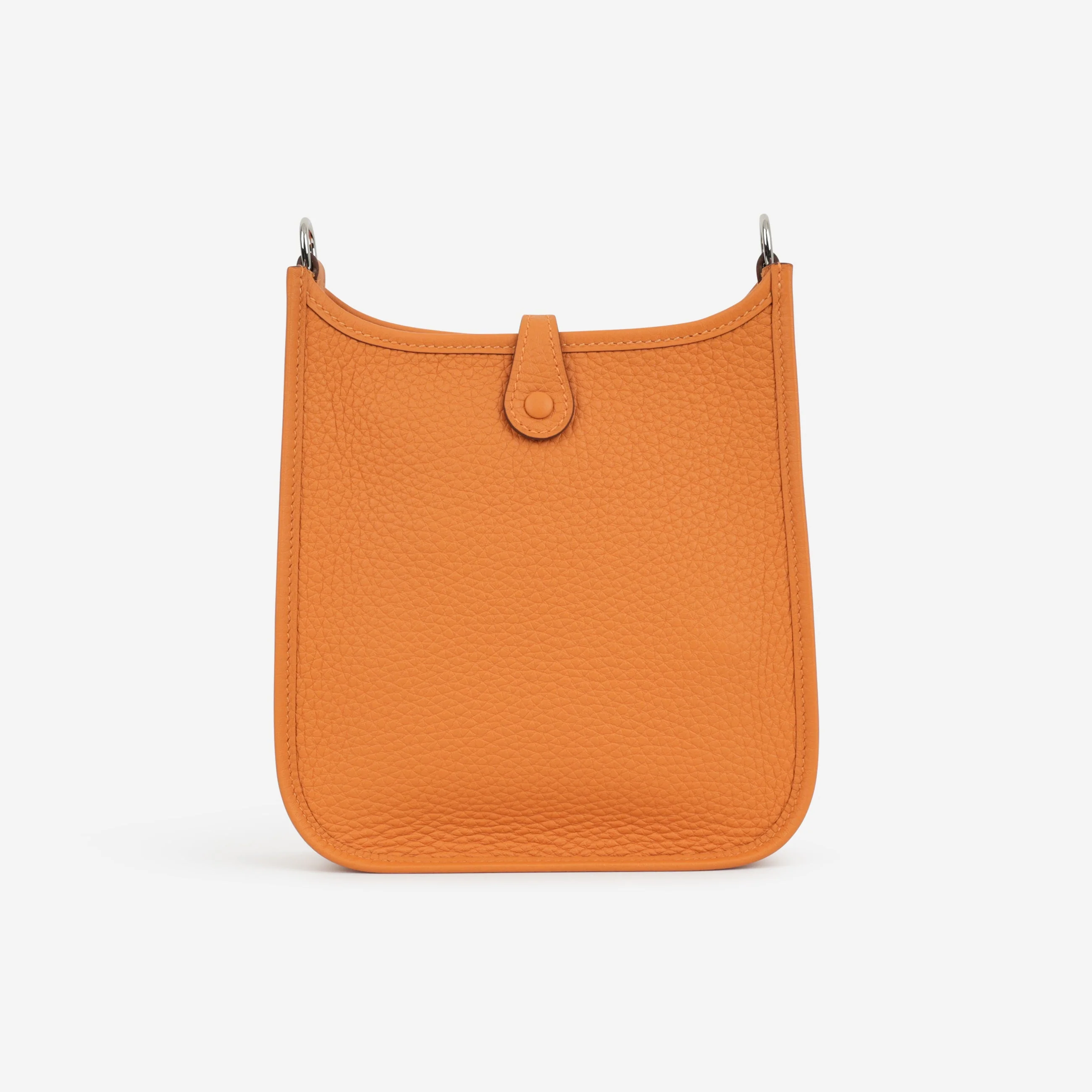 Hermès Mini Evelyne 16 - Orange Clemence | Palladium Hardware - Image 4