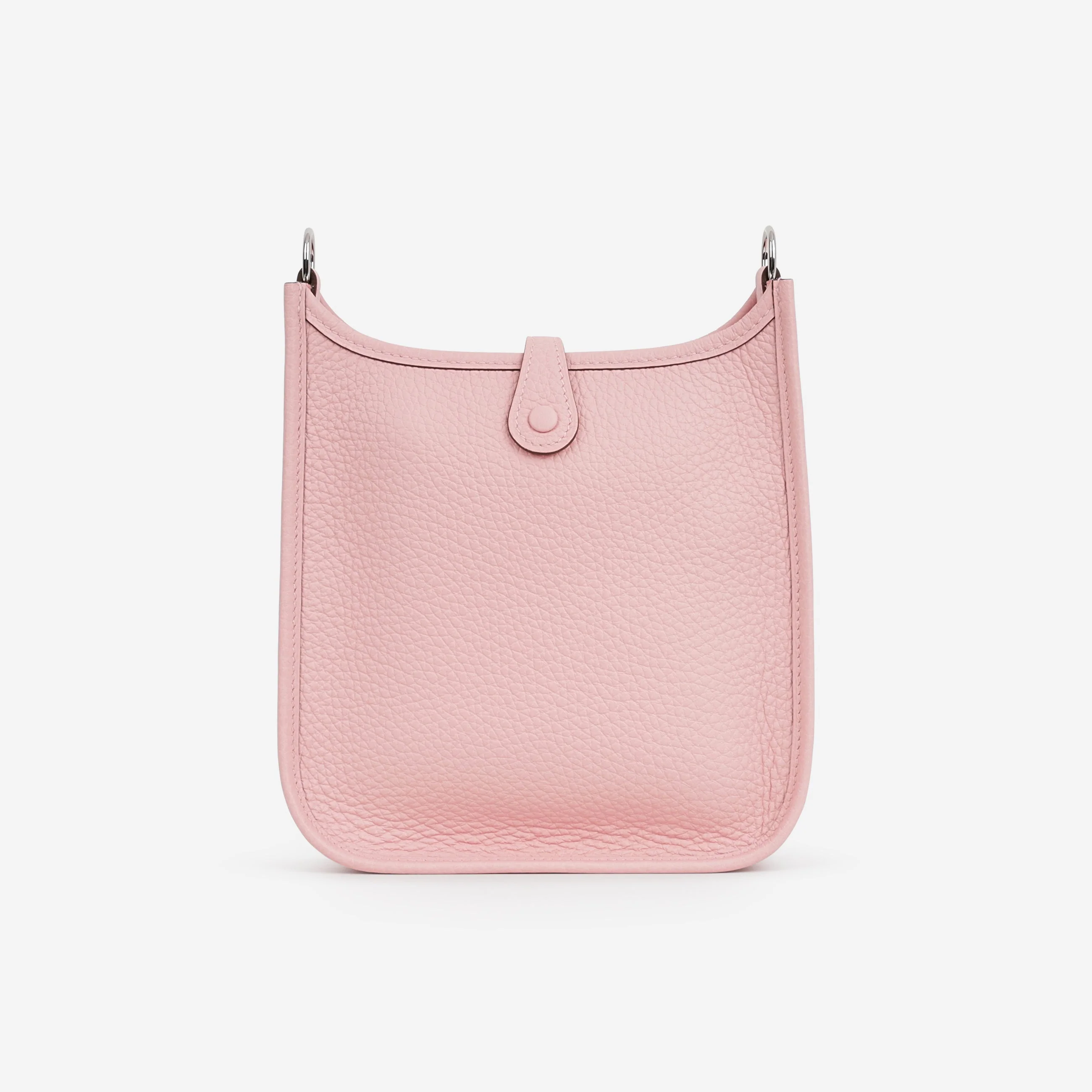 Hermès Mini Evelyne 16 - Rose Sakura Clemence | Palladium Hardware - Image 3