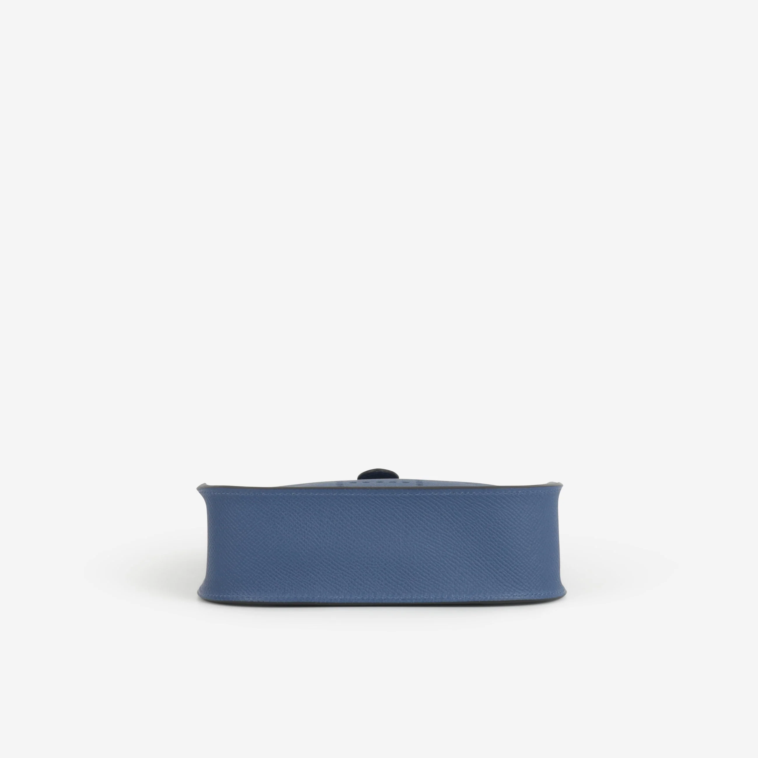 Hermès Mini Evelyne 16 Sellier - Bleu Tie Epsom | Palladium Hardware - Image 5