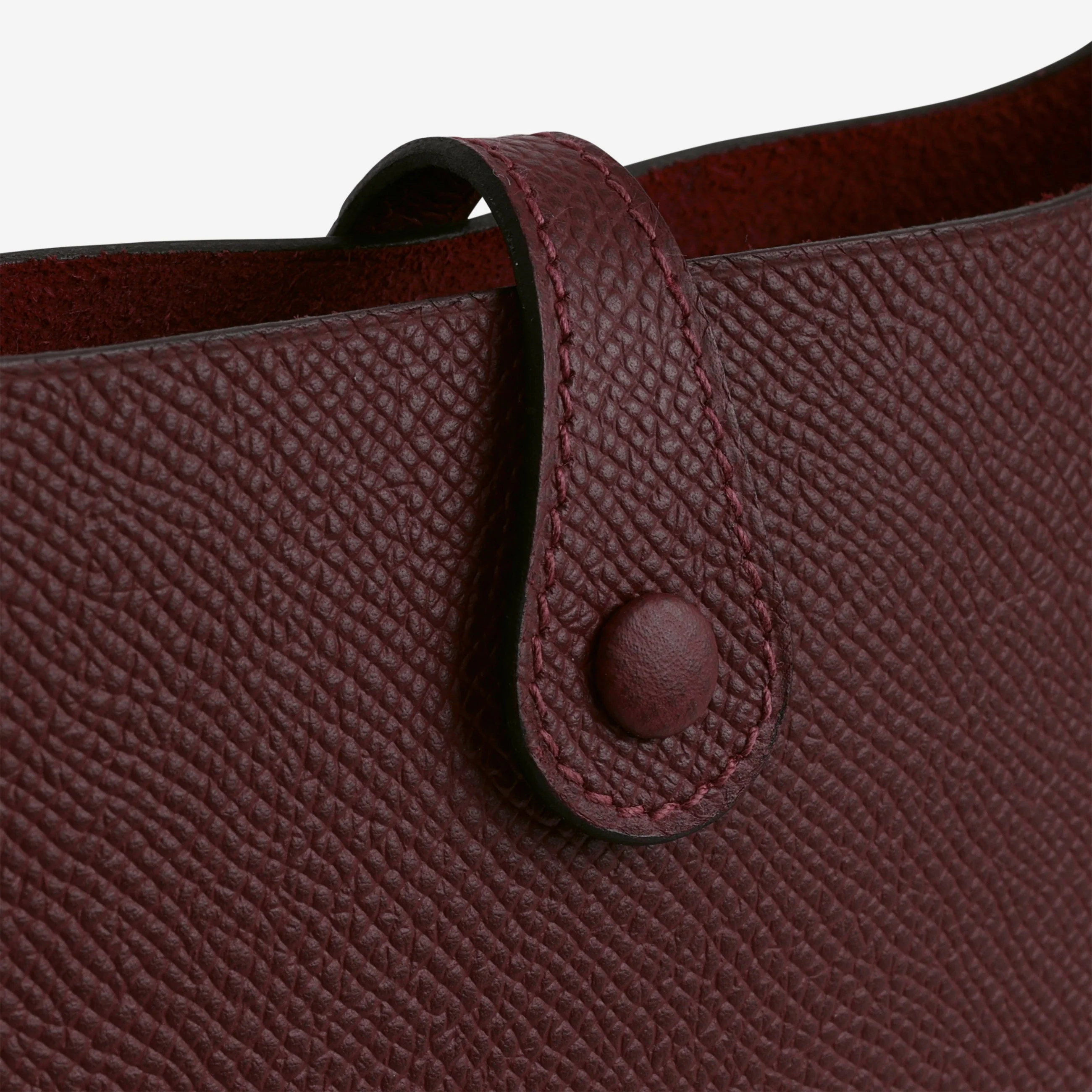 Hermès Mini Evelyne 16 Sellier - Rouge H Epsom | Gold Hardware - Image 6