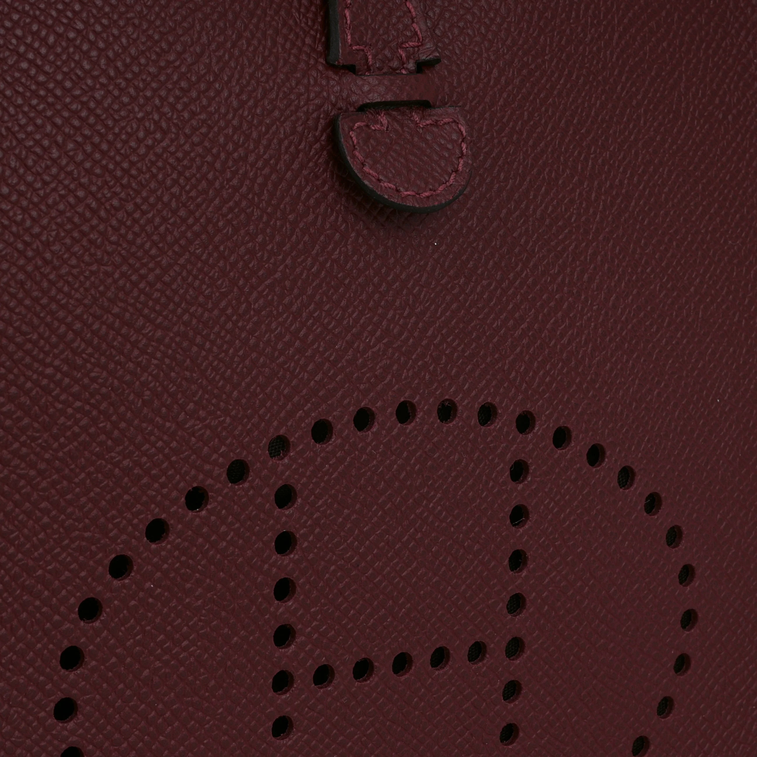Hermès Mini Evelyne 16 Sellier - Rouge H Epsom | Gold Hardware - Image 8