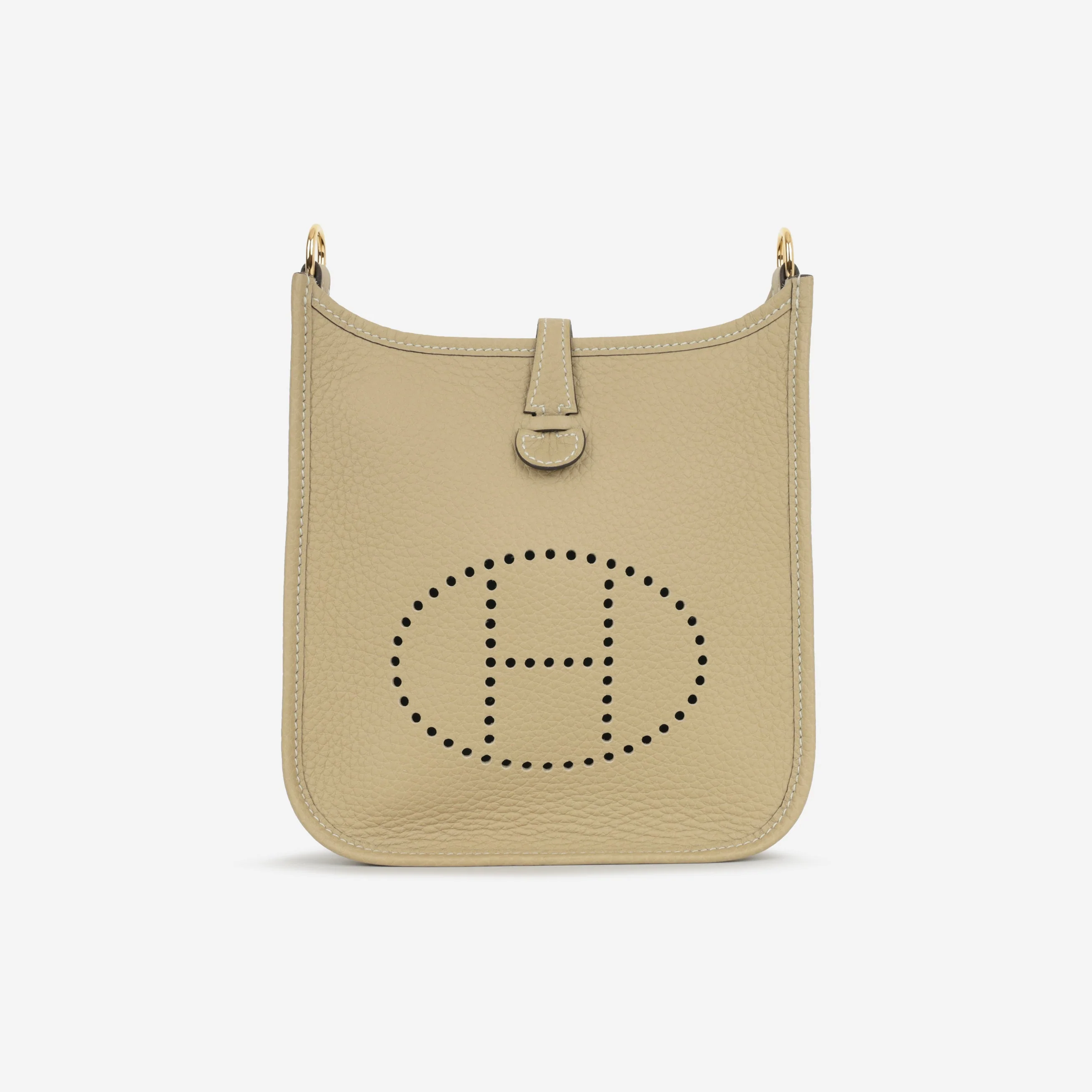 Hermès Mini Evelyne 16 - Trench Clemence | Gold Hardware - Image 2