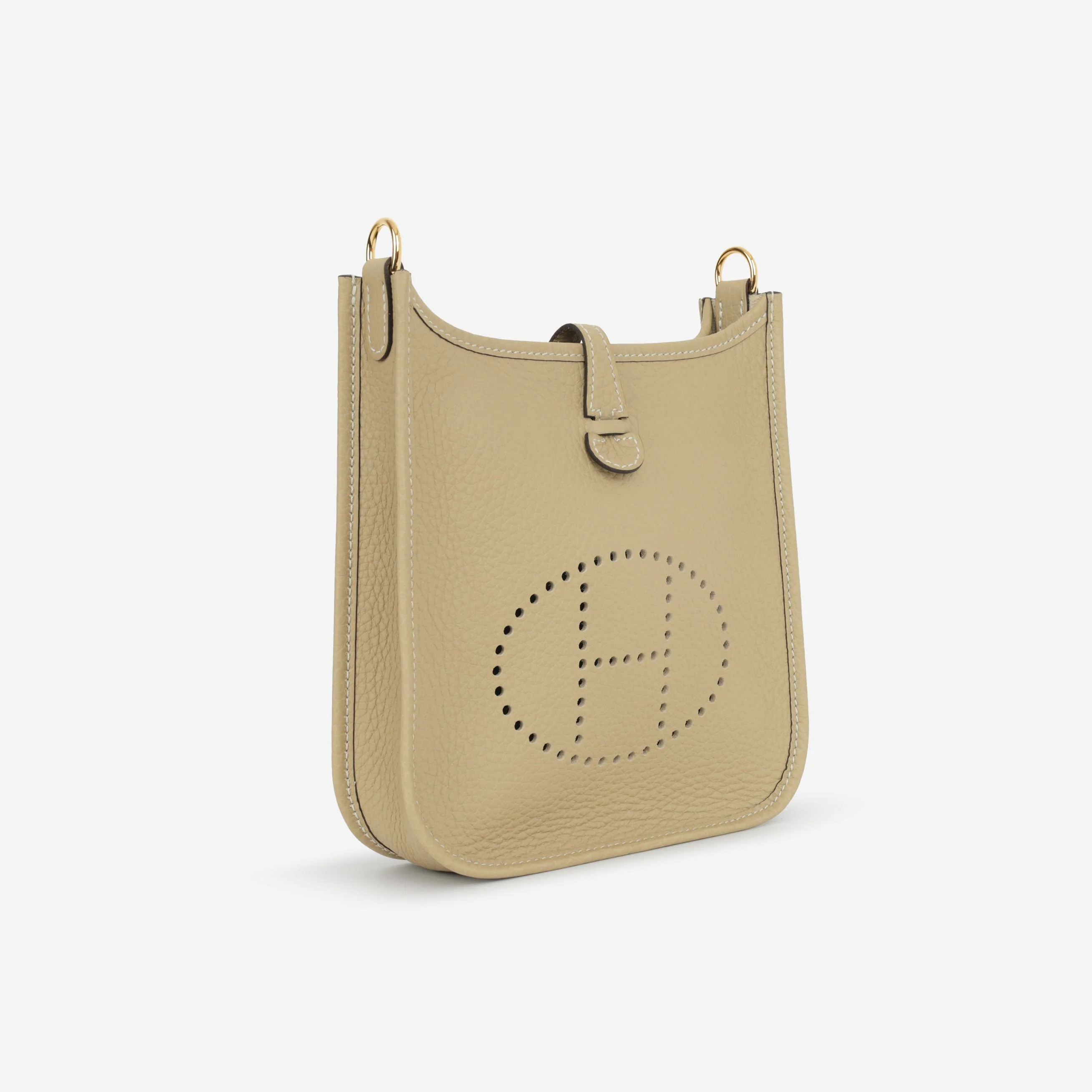 Hermès Mini Evelyne 16 - Trench Clemence | Gold Hardware - Image 3