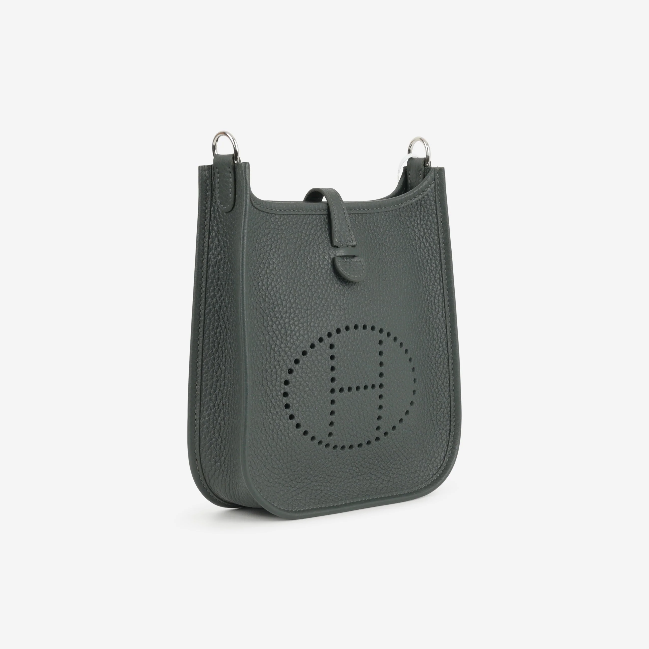 Hermès Mini Evelyne - Vert Mangrove | Palladium Hardware - Image 2