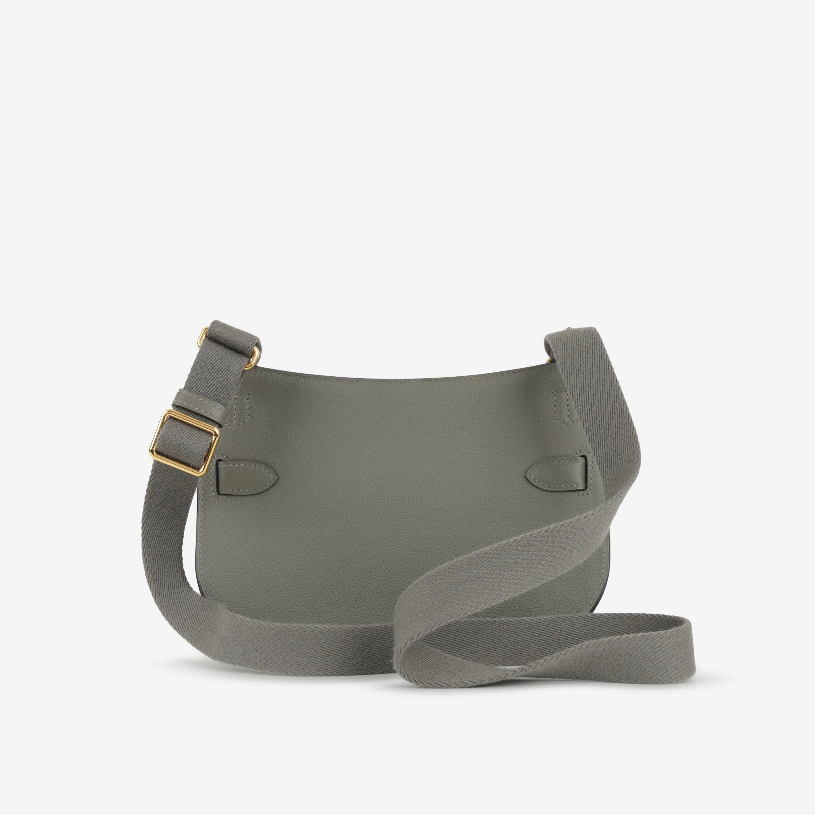 Hermès Mini Jypsiere - Gris Meyer Evercolour | Gold Hardware - Image 3